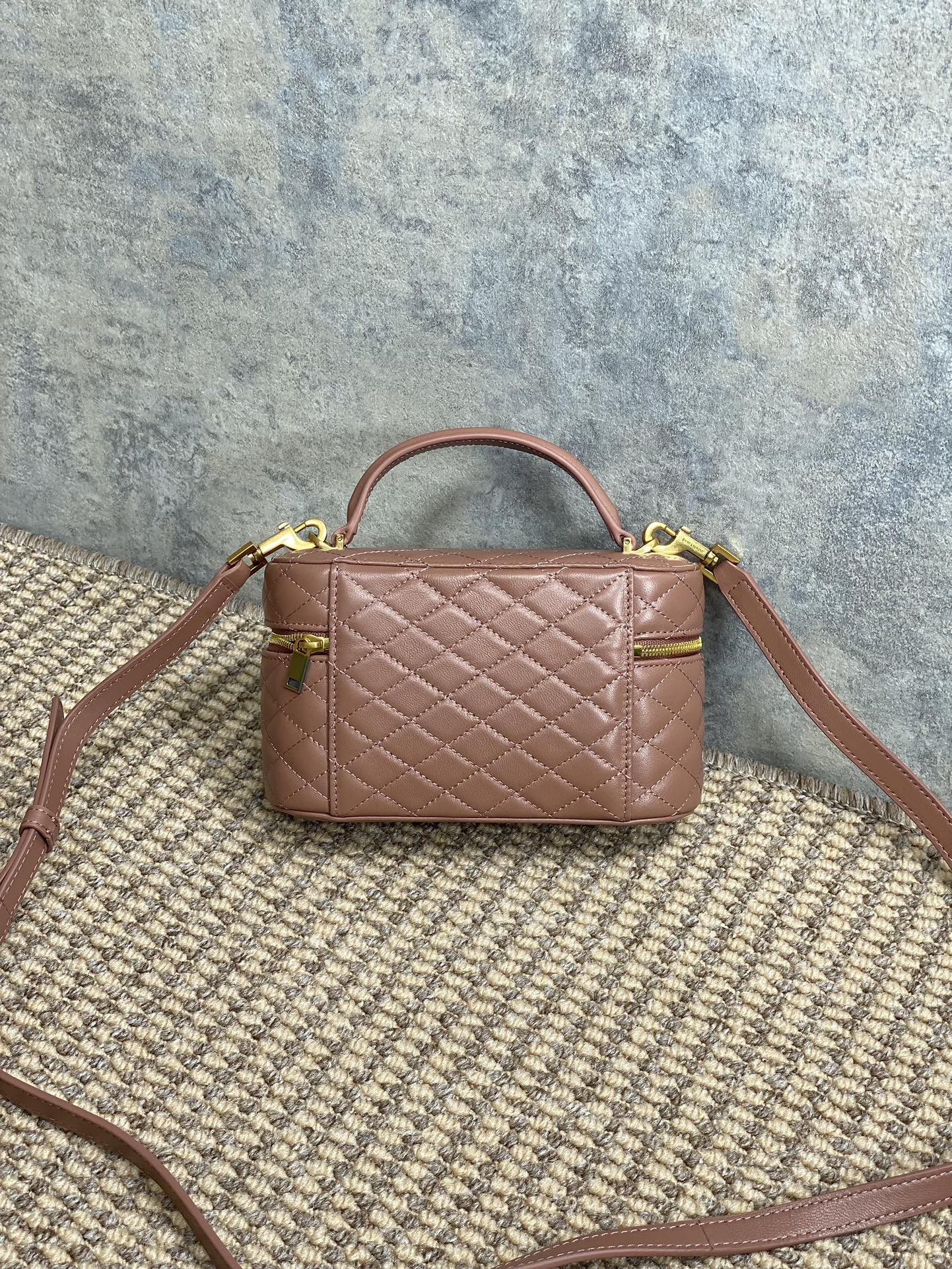 YSL Style Leather Crossbody Bag Lookbook Reference image 2