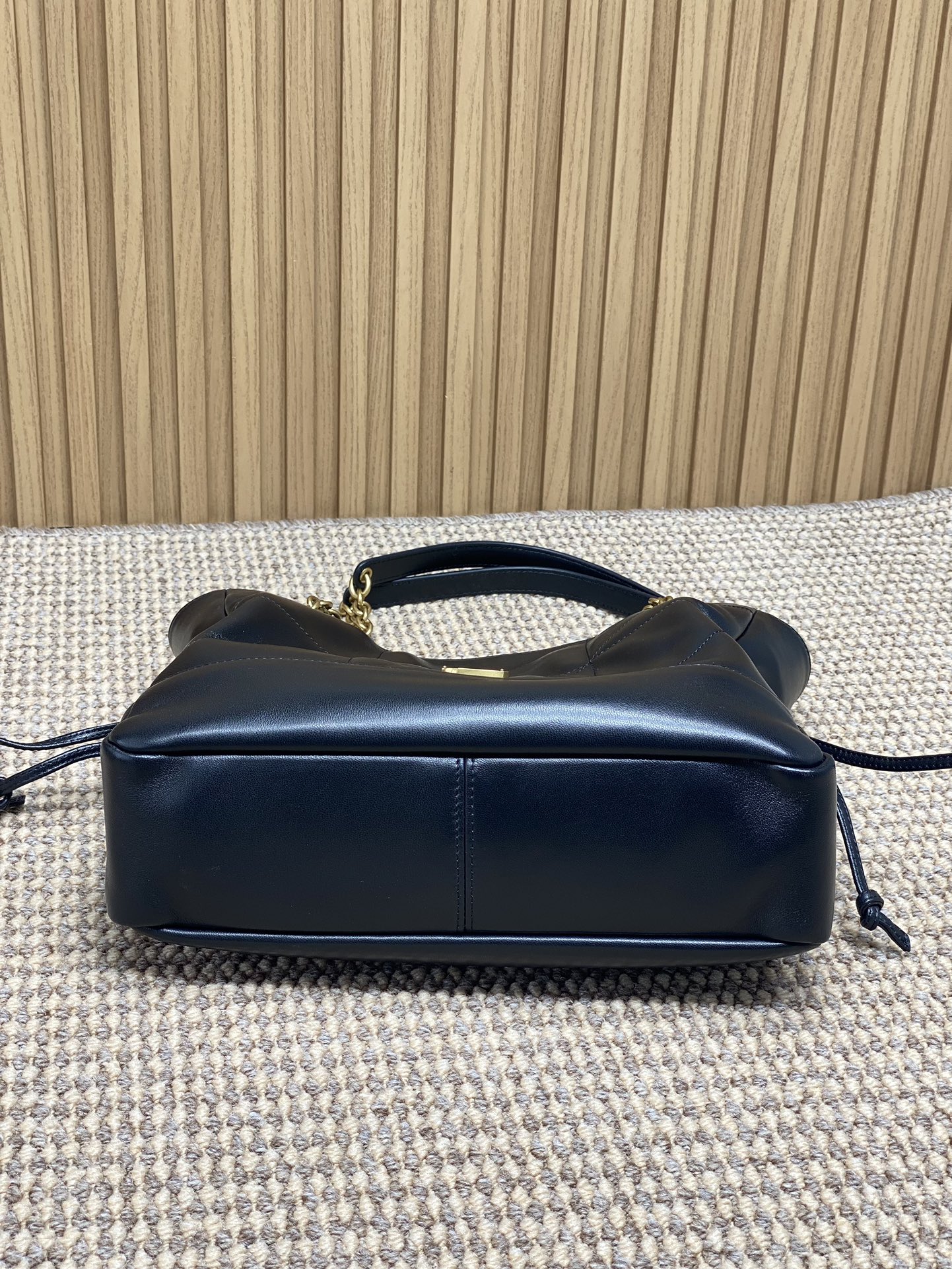 YSL Style Black Leather Chain Bag Bags Chain Bag detail image 4 from source 763059