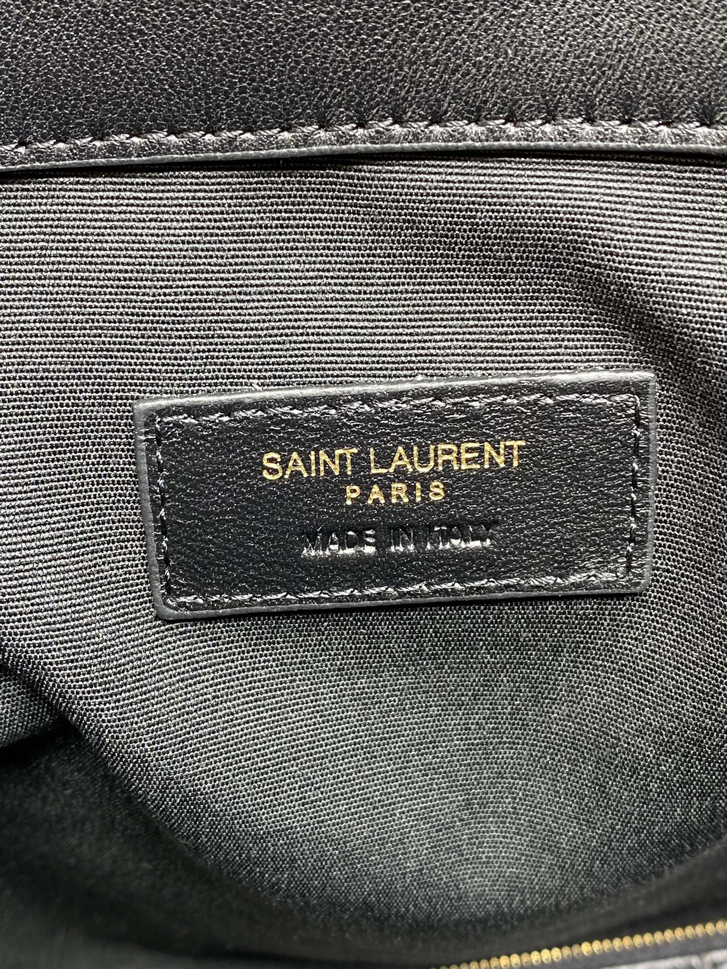 YSL Style Black Leather Chain Bag Bags Chain Bag detail image 8 from source 763059