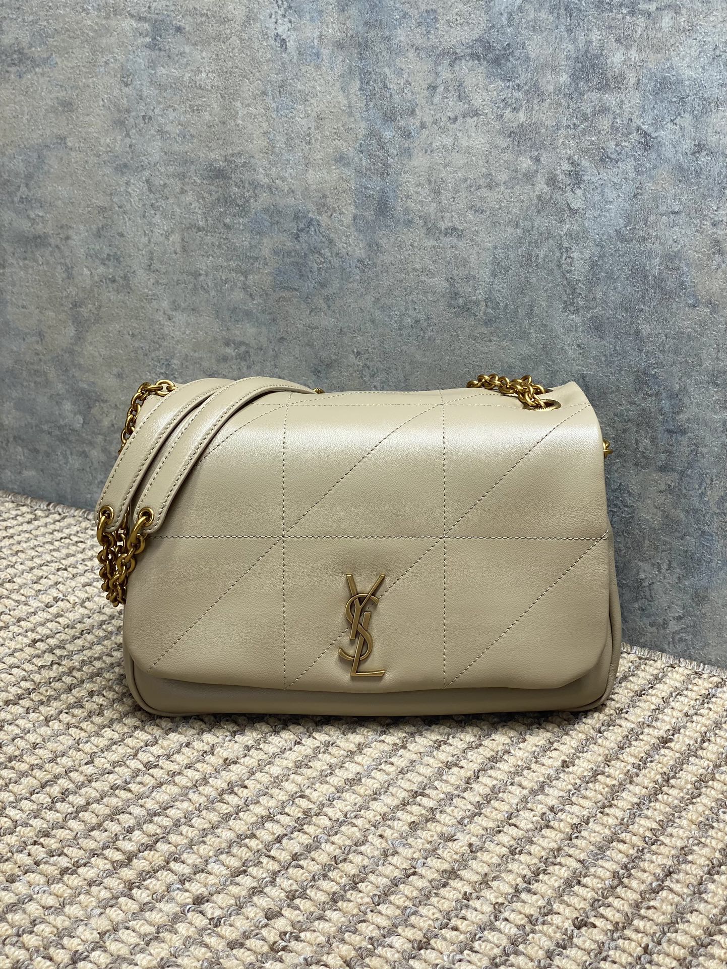 YSL Style Leather Crossbody Bag Lookbook Reference image 1