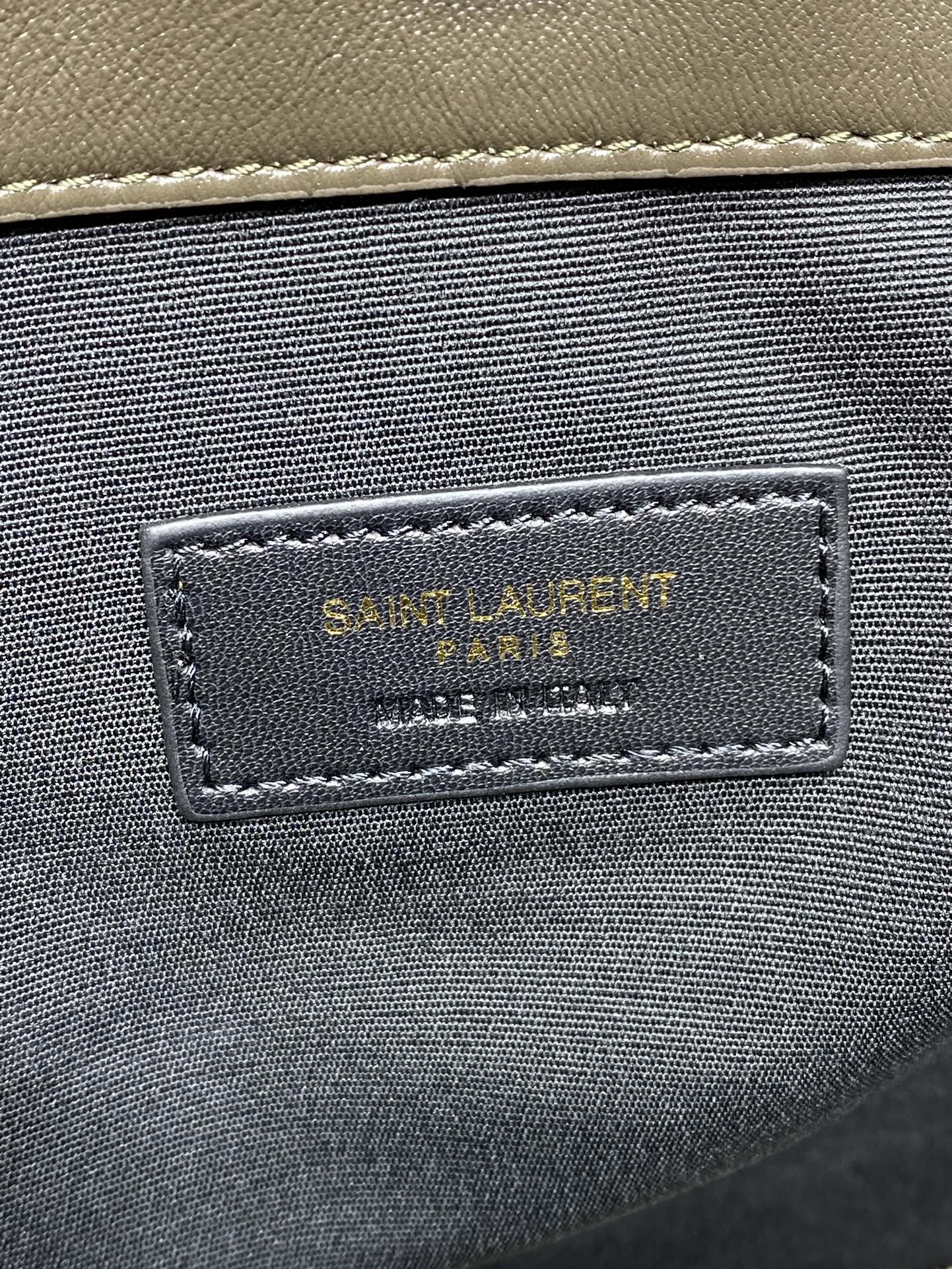 YSL Style Green Leather Chain Bag Bags Chain Bag detail image 8 from source 763060