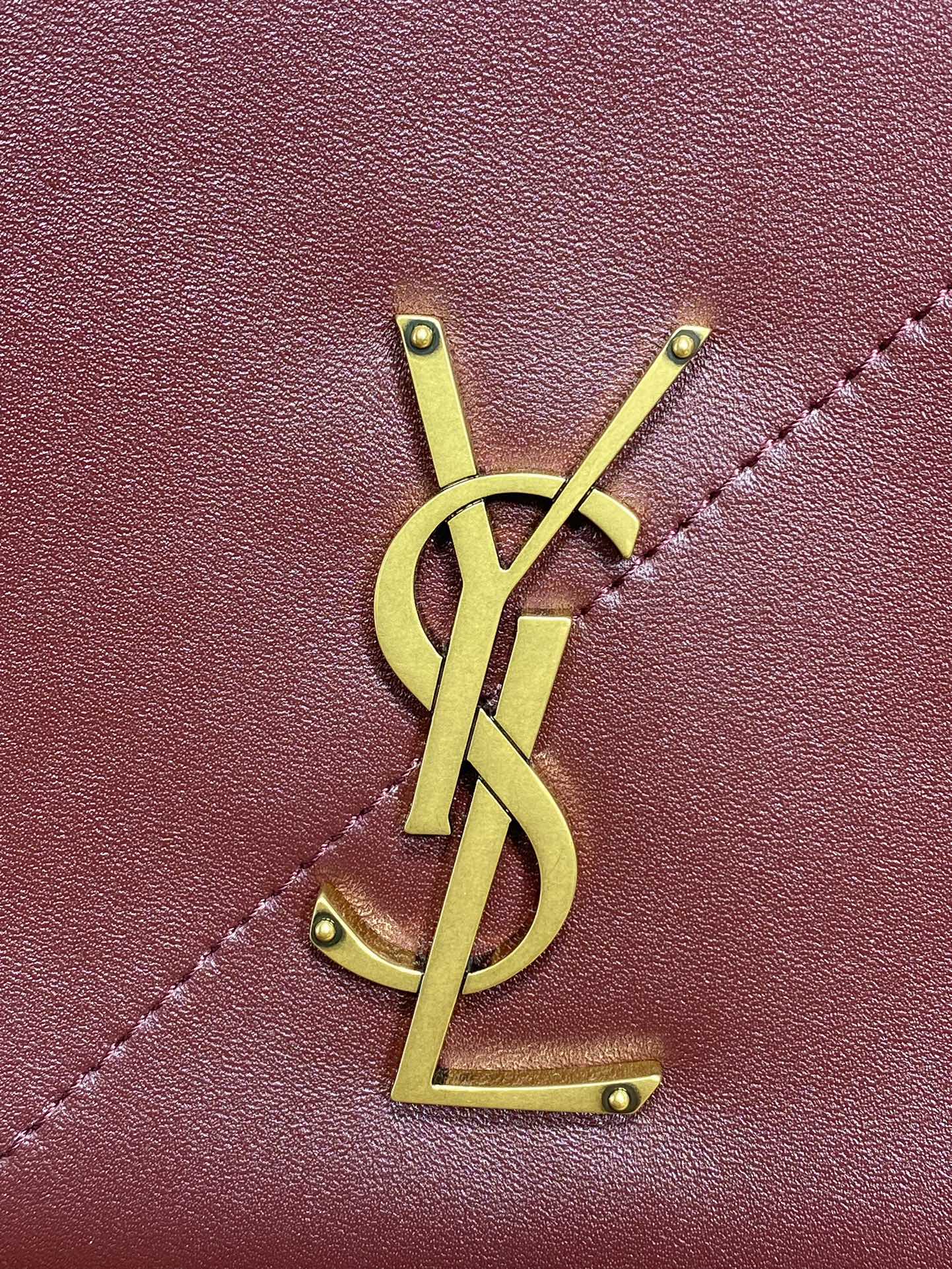 YSL Style Red Leather Chain Bag style reference detail image 5 from source 763071