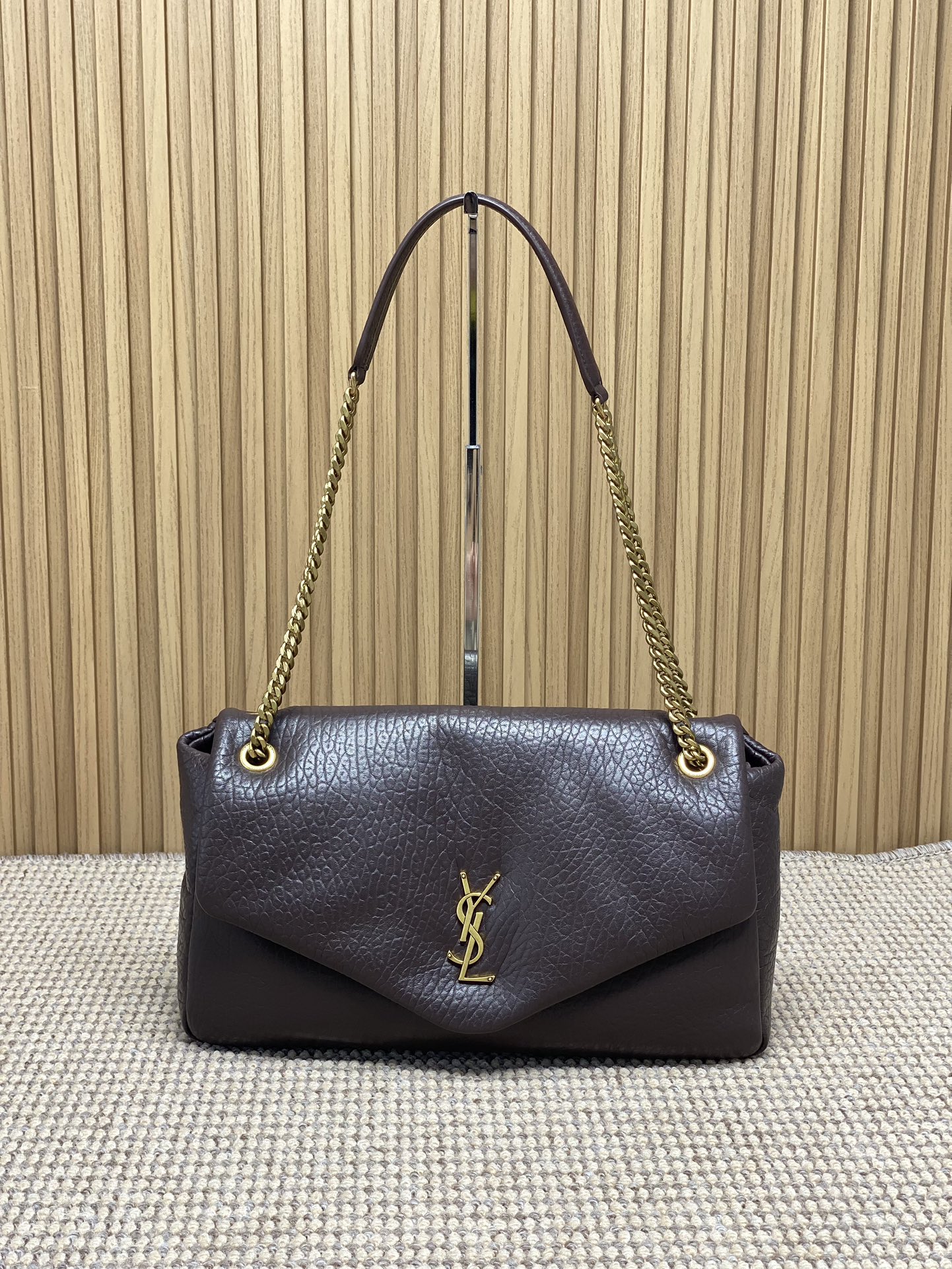 YSL Style Leather Bag Lookbook Reference image 1