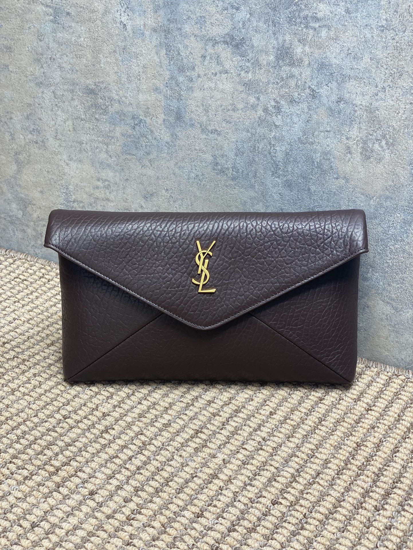 YSL Style Leather Card Holder Lookbook Reference image 1