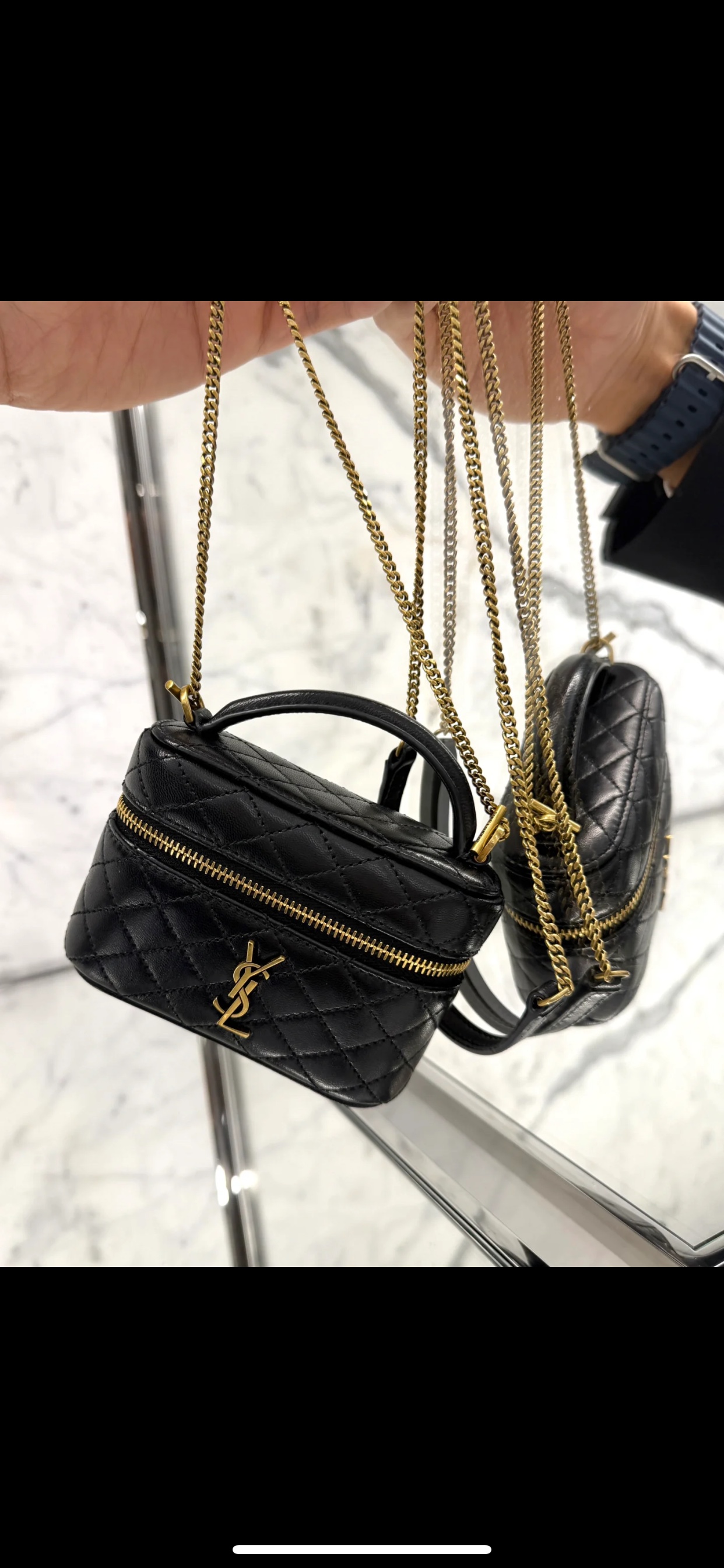 YSL Quilted Vanity Mini Handbag