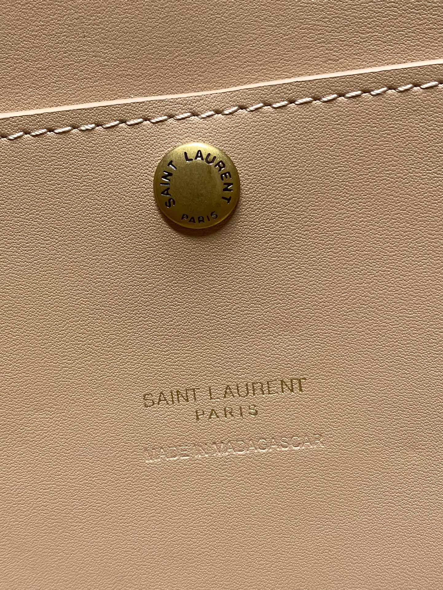 YSL Raffia Saint Laurent Logo Tote Bag