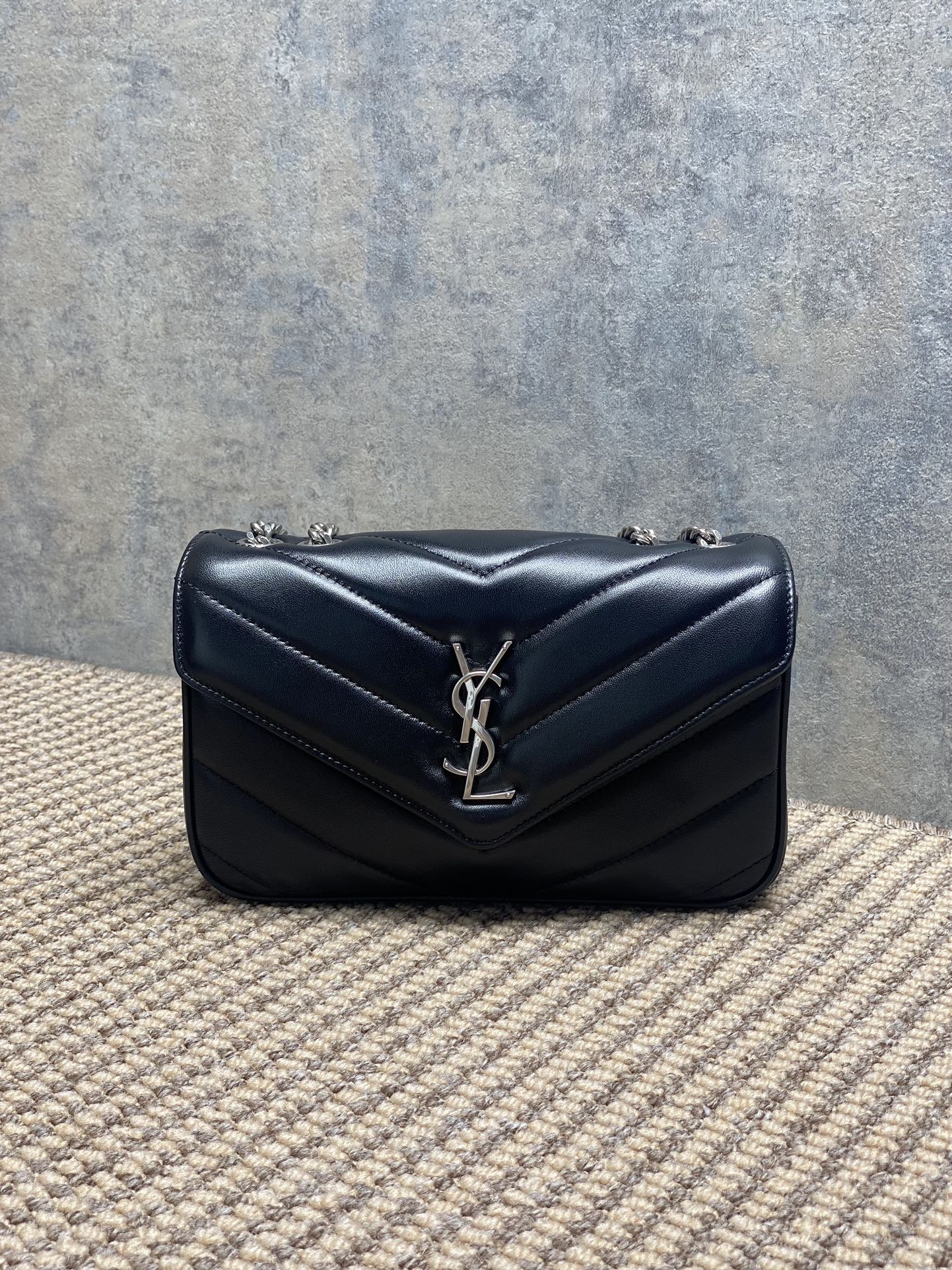 YSL Style Leather Card Holder Lookbook Reference image 1