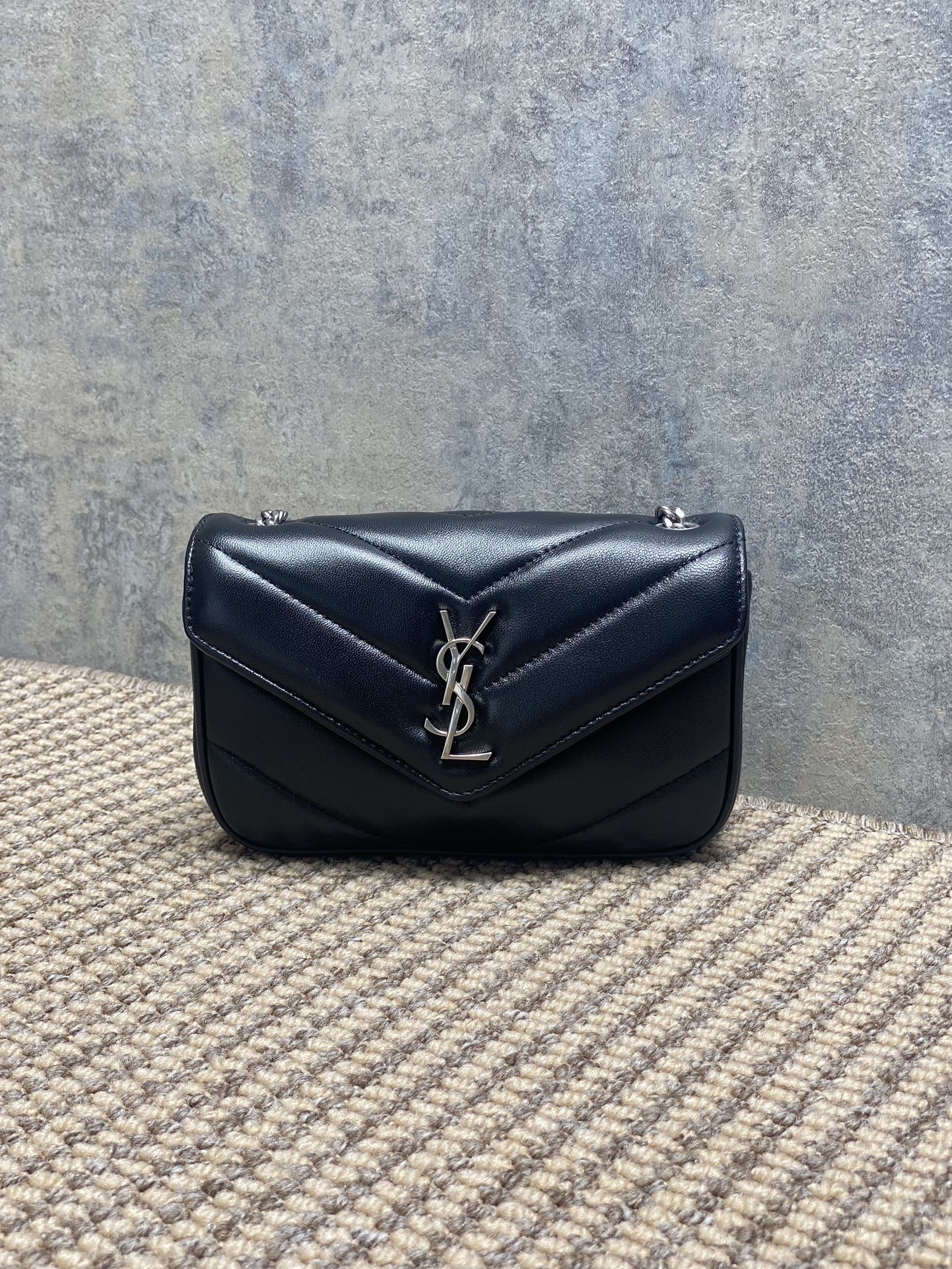 YSL Style Leather Card Holder Lookbook Reference image 1