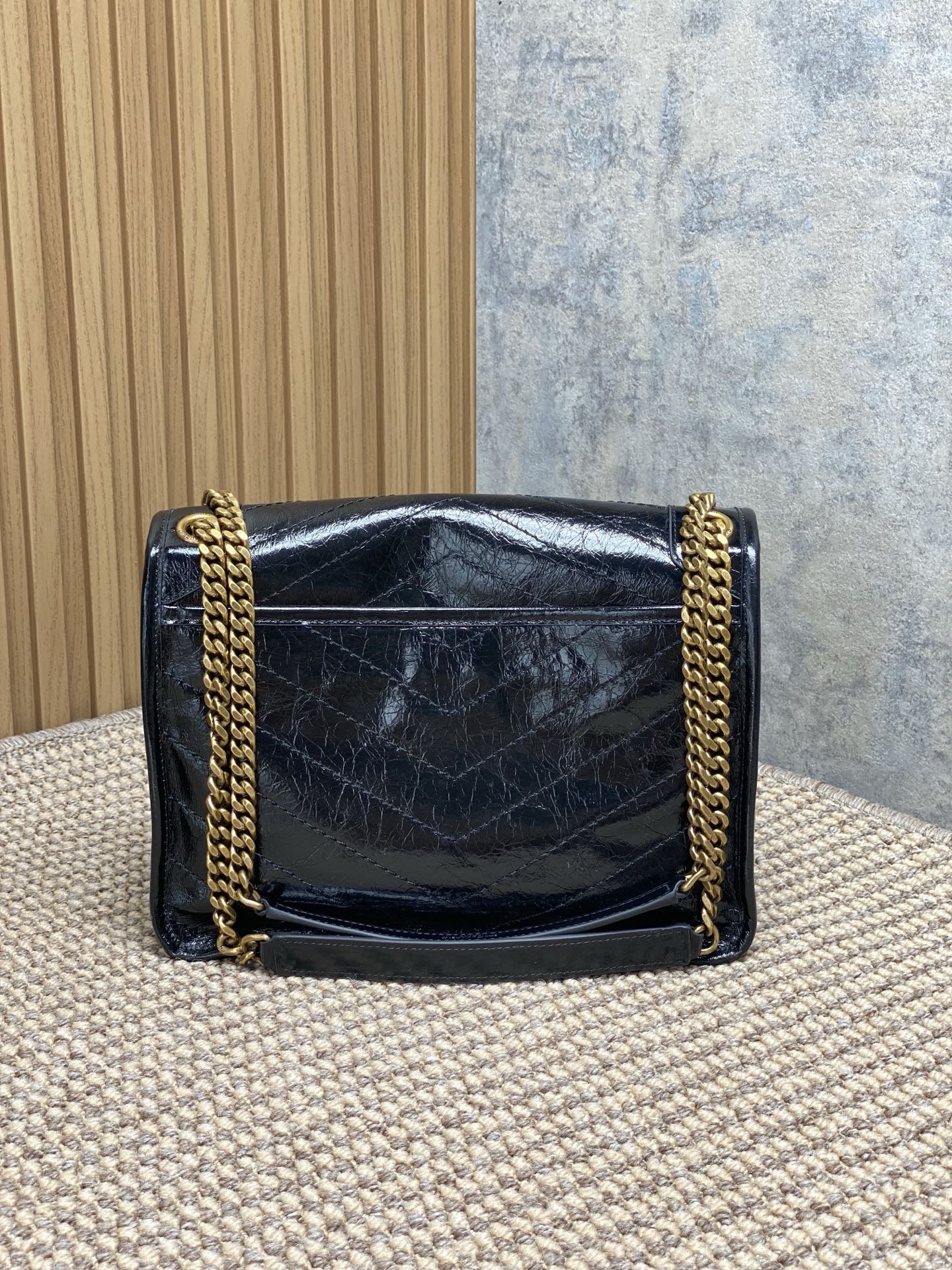 YSL Style Leather Bag Lookbook Reference image 2