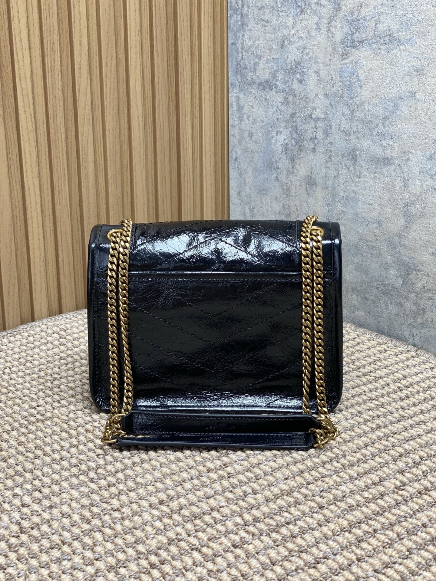 YSL Style Leather Bag Lookbook Reference image 2