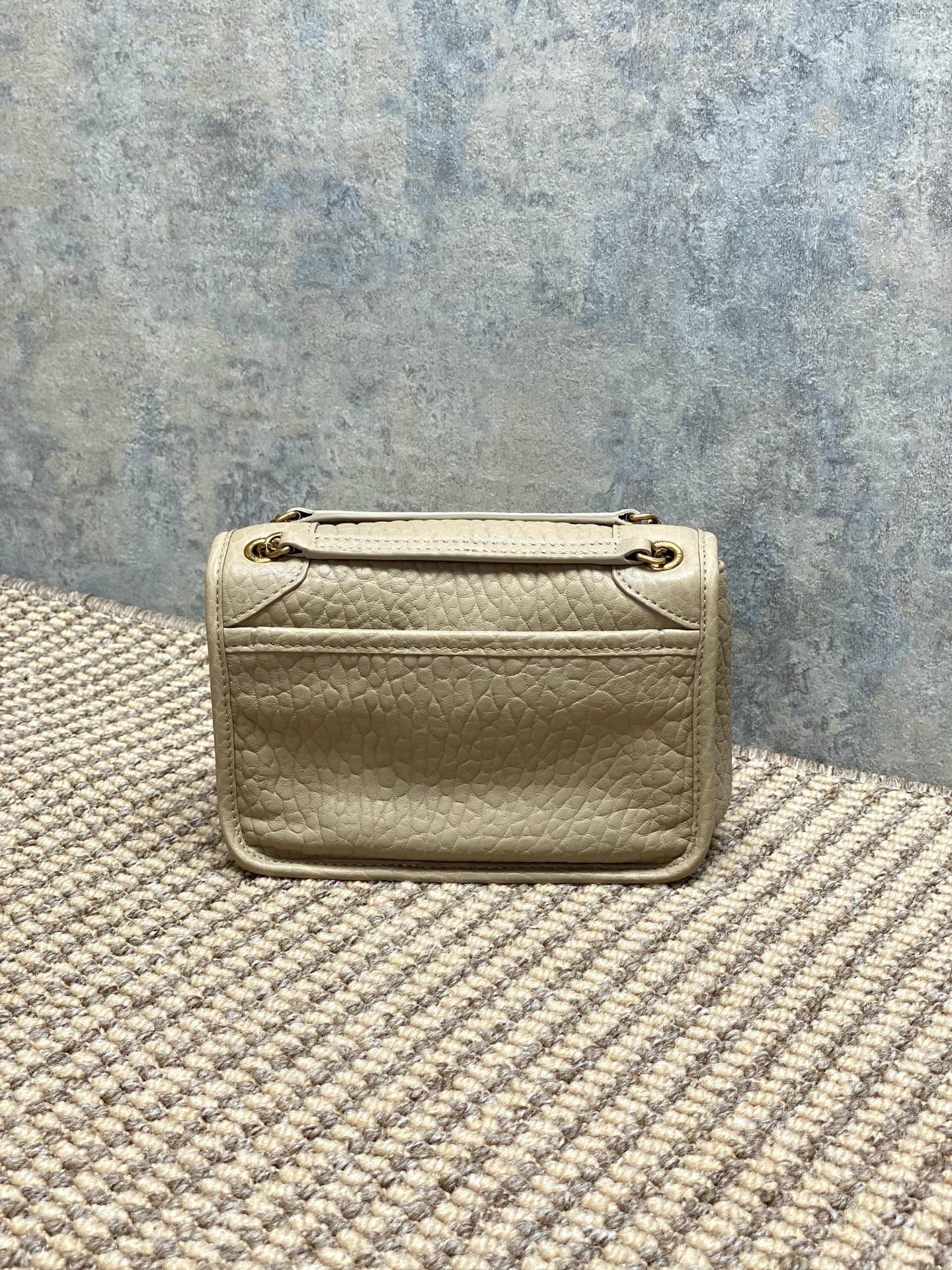 YSL Style Leather Chain Bag Lookbook Reference image 2