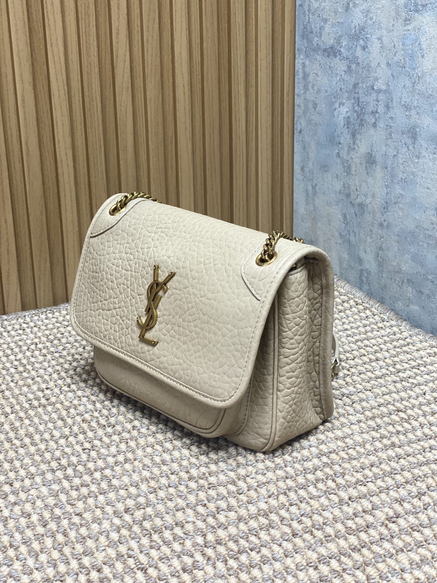 YSL Style Leather Chain Bag style reference detail image 3 from source 729416