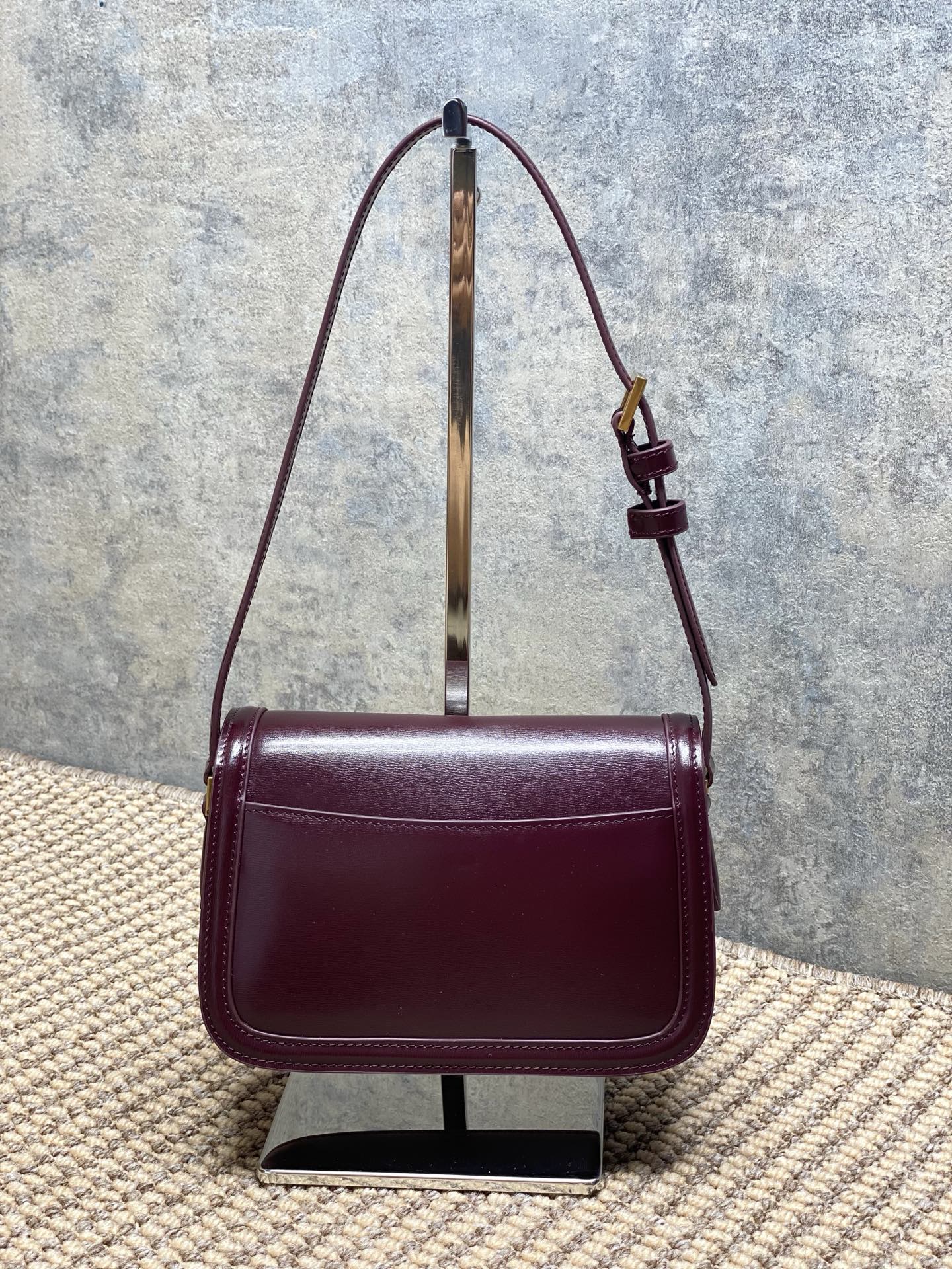 YSL Smooth Leather Flap Shoulder Bag