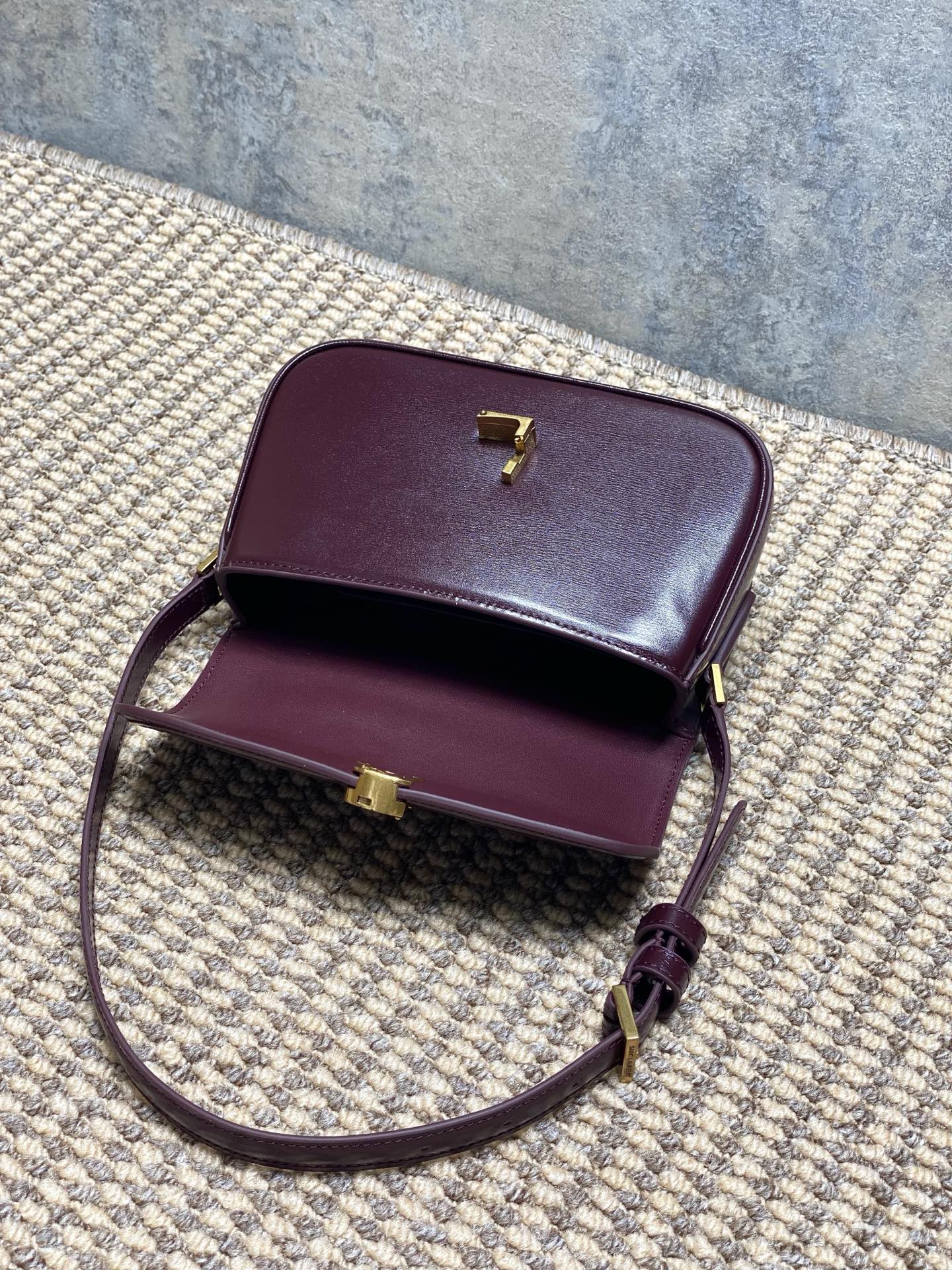 YSL Smooth Leather Flap Shoulder Bag