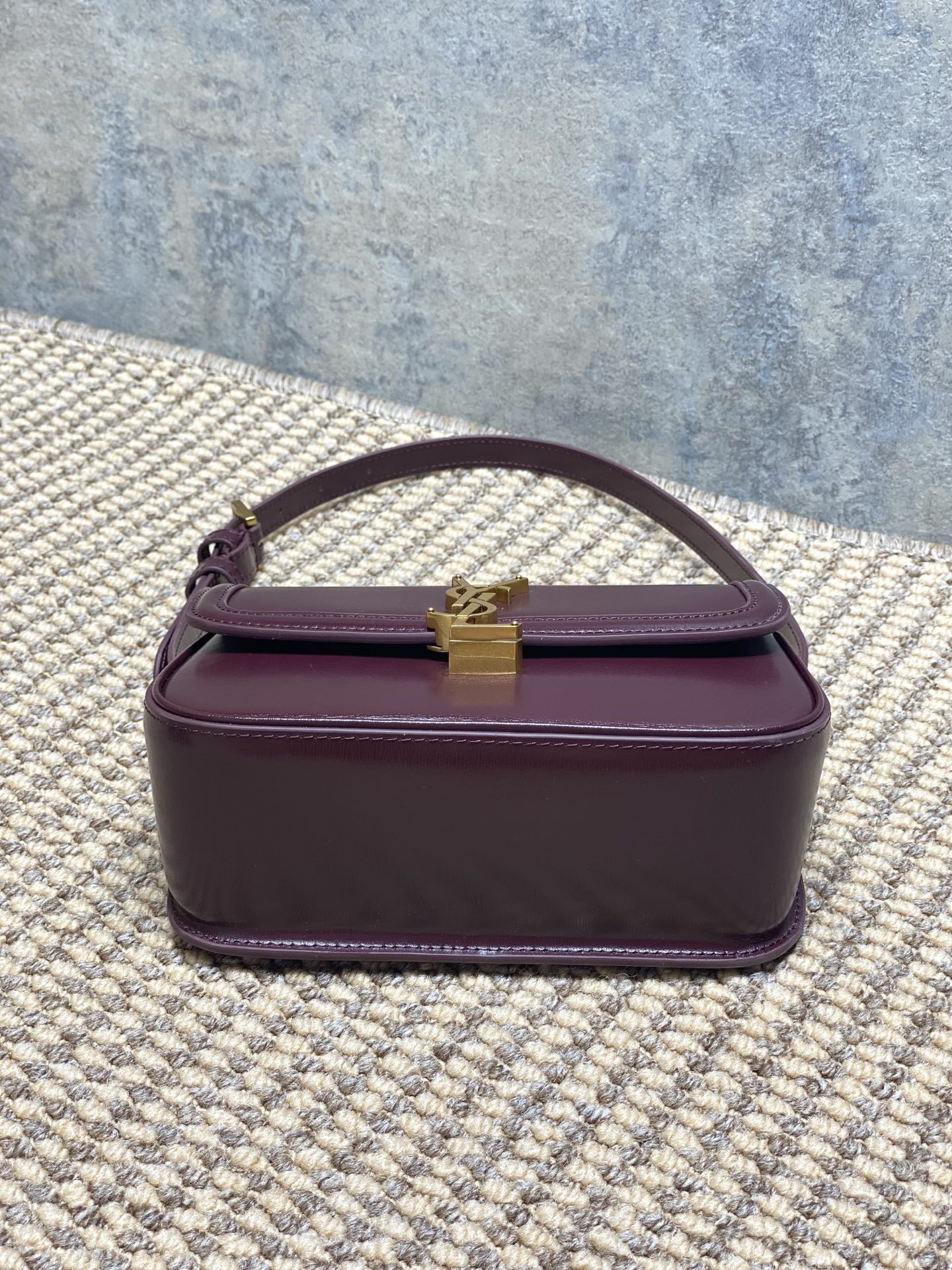 YSL Smooth Leather Flap Shoulder Bag