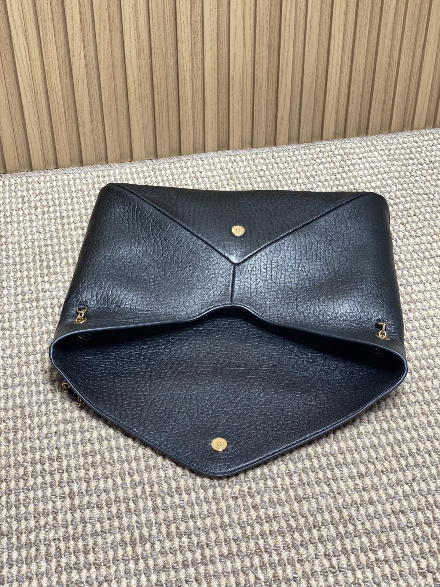 YSL Style Leather Shoulder Bag style reference detail image 5 from source 729421