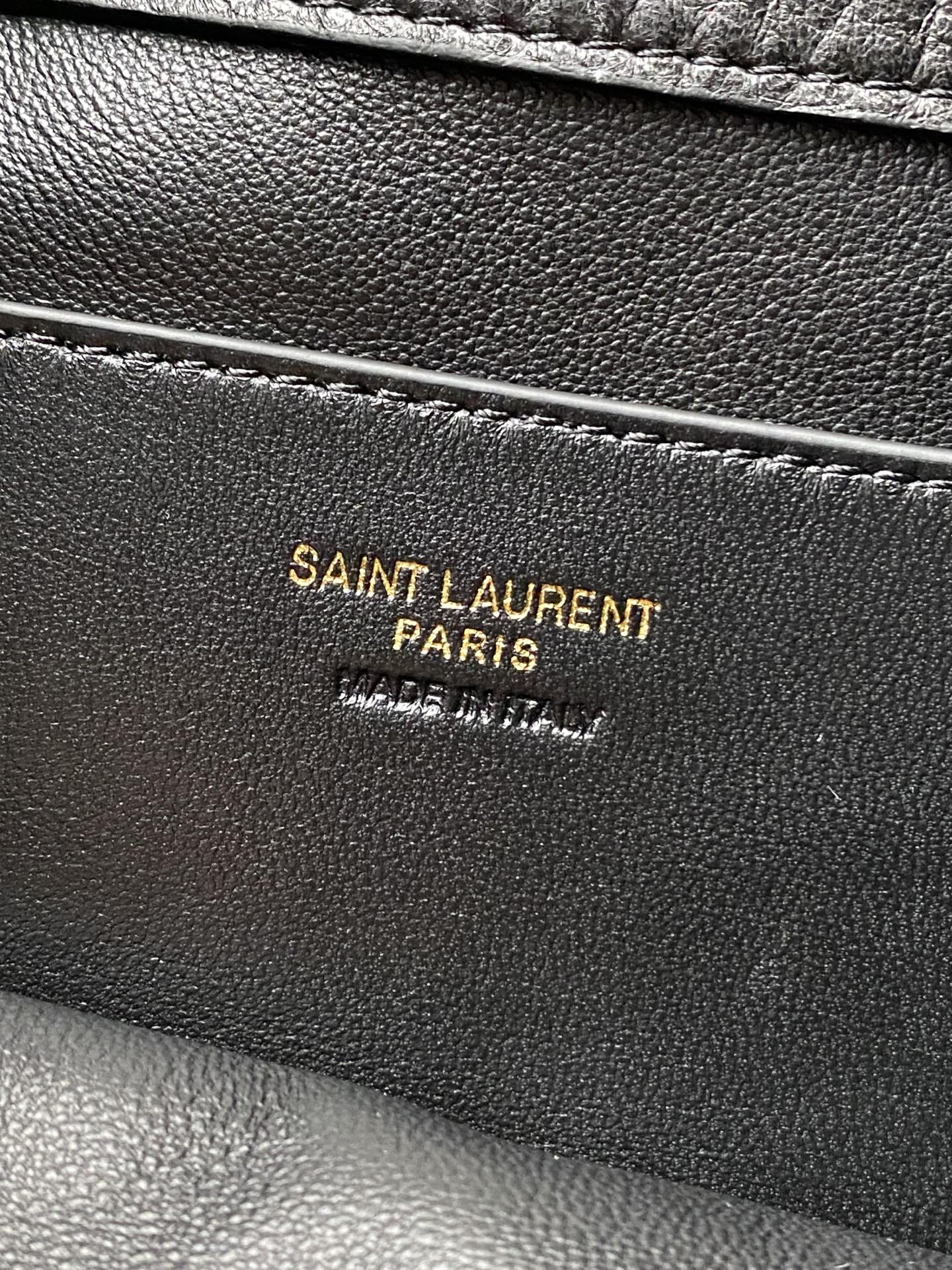 YSL Style Leather Shoulder Bag style reference detail image 8 from source 729421
