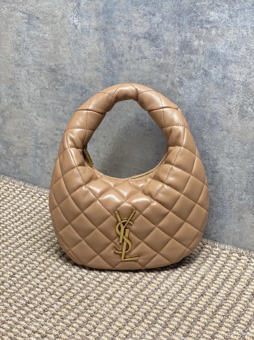 Yves Saint Laurent BABY ICARE Bag, Quilted Leather, Iconic YSL Logo 1 Yves Saint Laurent BABY ICARE Bag, Quilted Leather, Iconic YSL Logo