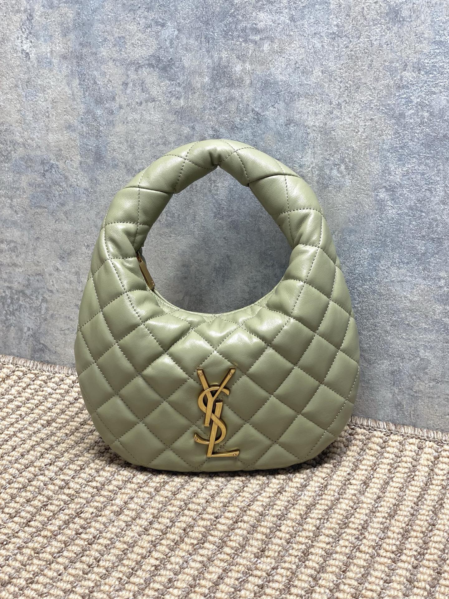 YSL Style Green Bag Lookbook Reference image 1