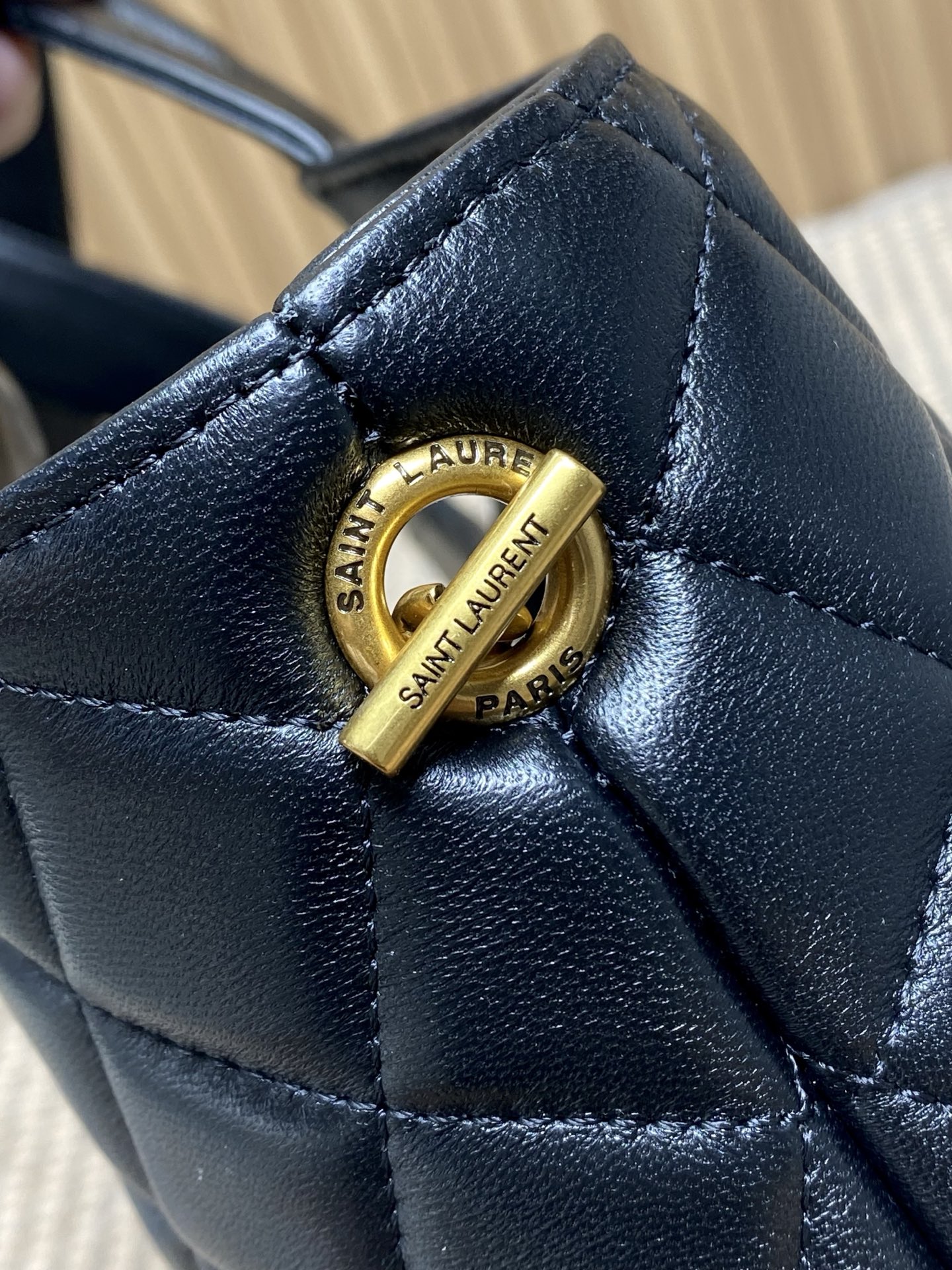 Yves Saint Laurent Icare Small Tote Bag in Quilted Lambskin Leather 8 i1757653735165 2179 0 6
