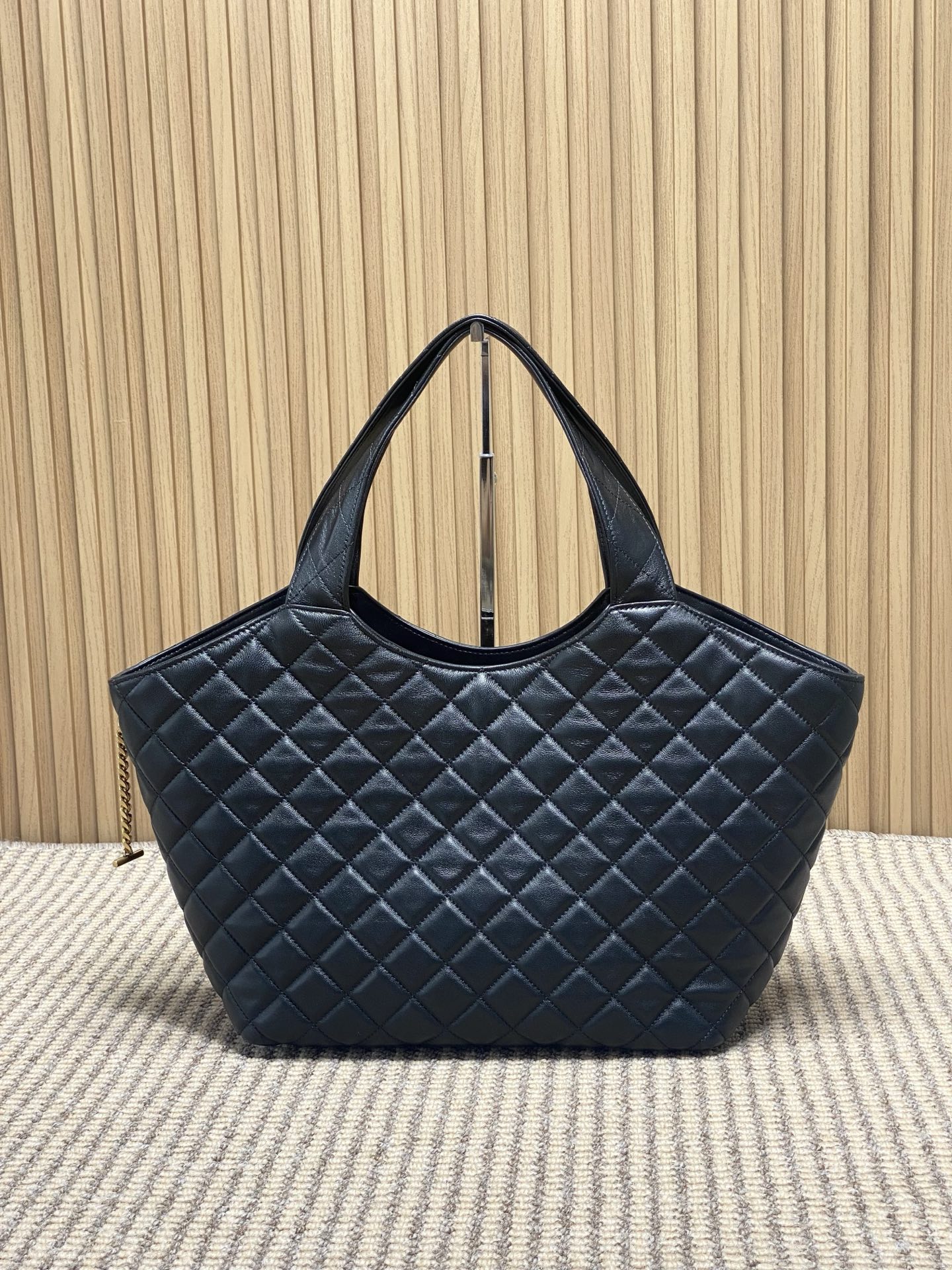 Yves Saint Laurent Icare Small Tote Bag in Quilted Lambskin Leather 4 i1757653735336 9430 0 2