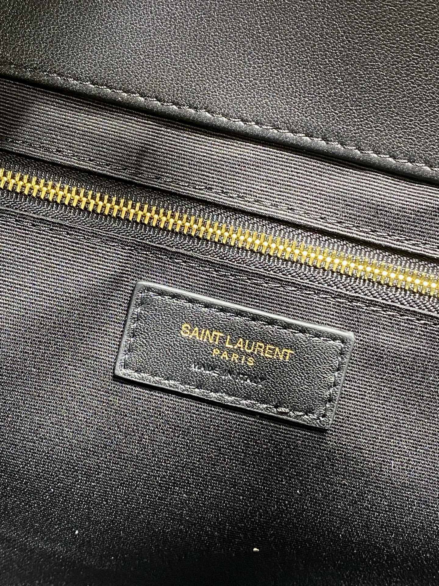 Yves Saint Laurent Icare Small Tote Bag in Quilted Lambskin Leather 9 i1757653741304 9507 0 7