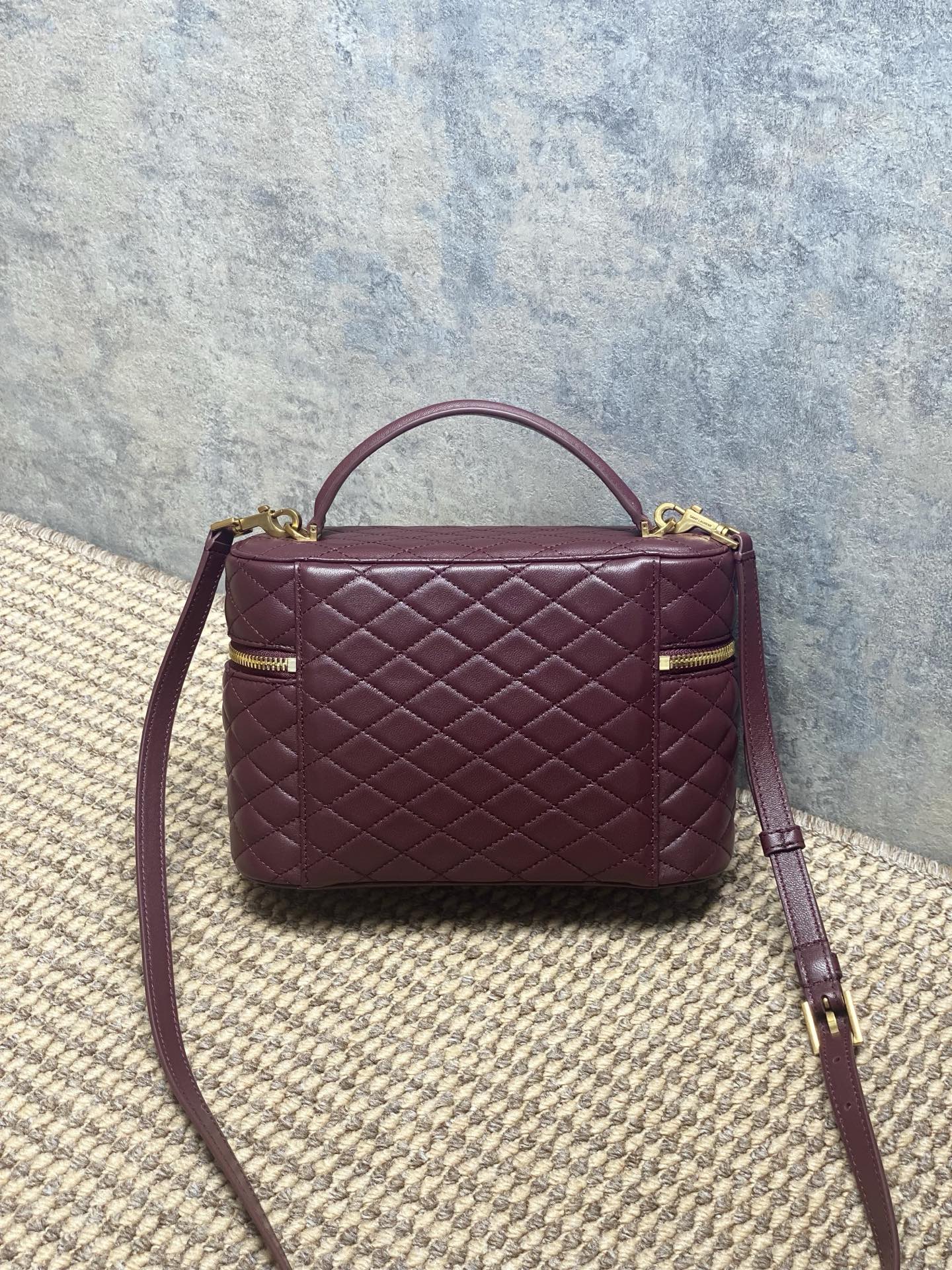 YSL Style Leather Crossbody Bag Lookbook Reference image 2