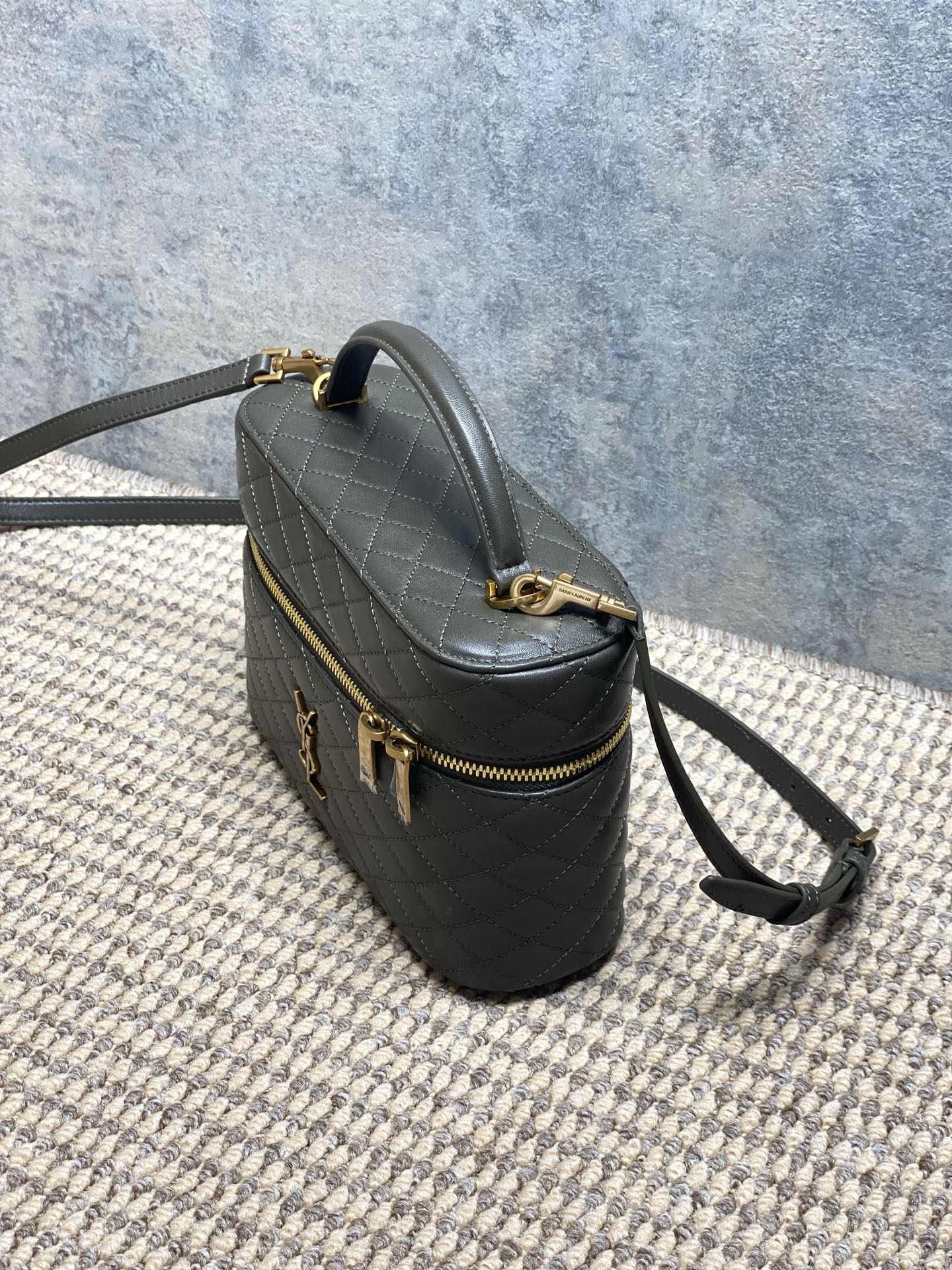 YSL Style Leather Crossbody Bag Lookbook Reference image 2
