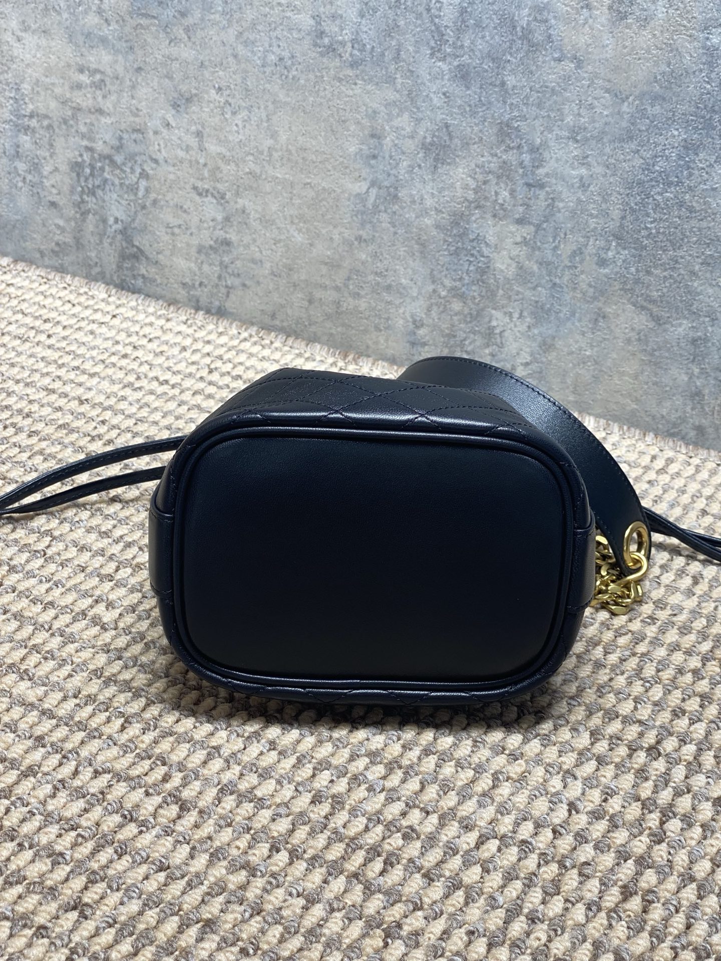Saint Laurent Le Cassandre Bucket Bag Lambskin Leather with Chain Strap 6 i1758432300020 6135 0 4