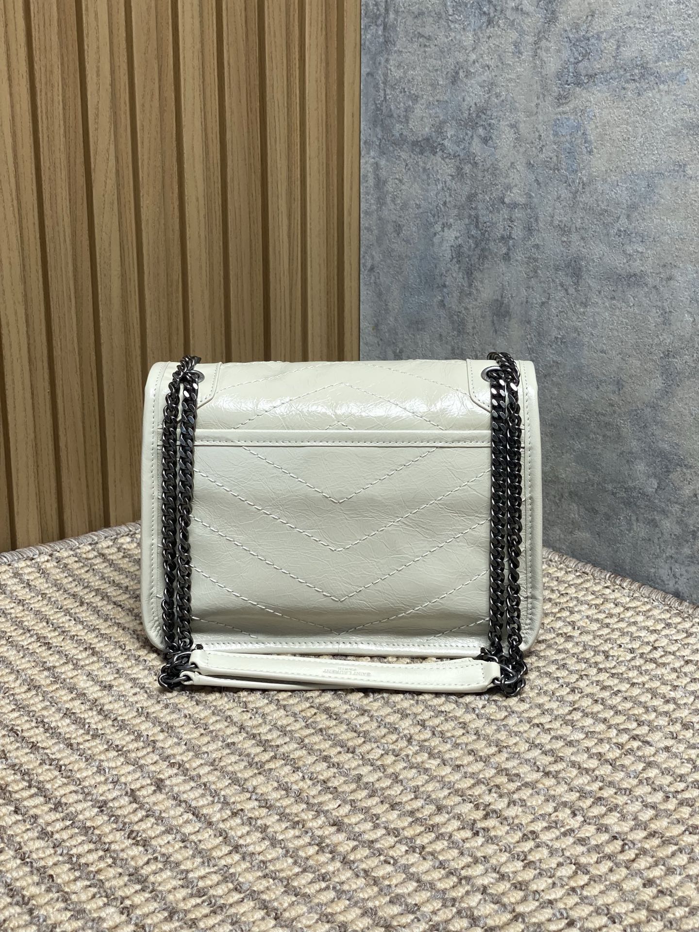 YSL Style Leather Bag Lookbook Reference image 2