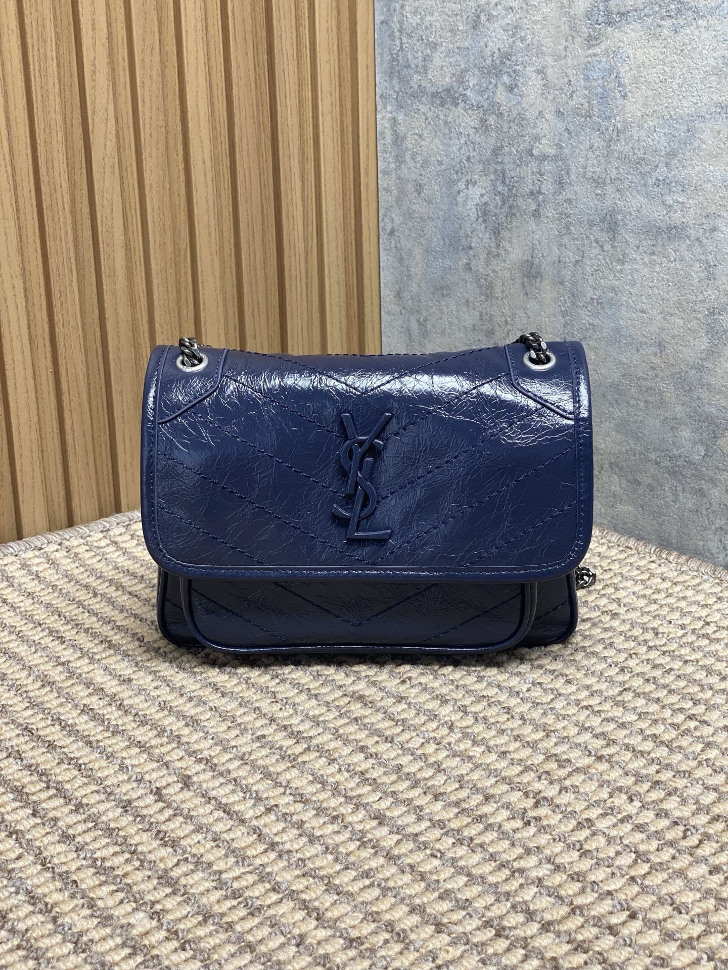 YSL Style Leather Bag Lookbook Reference image 1