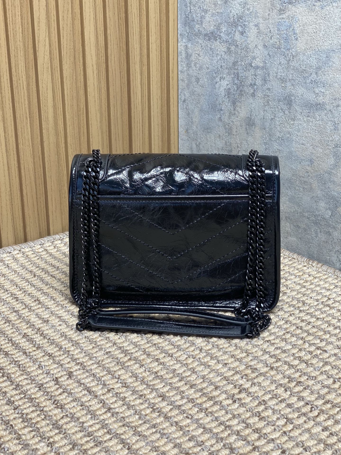 YSL Style Leather Bag Lookbook Reference image 2