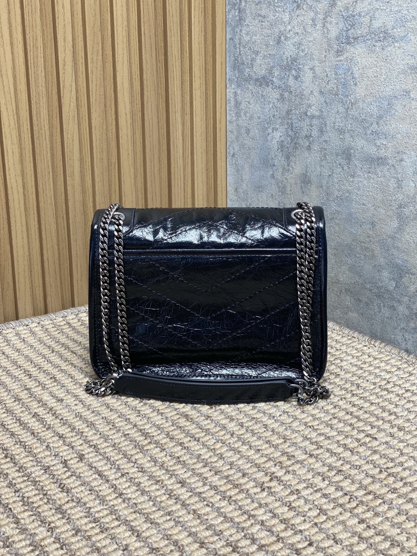 YSL Style Leather Bag Lookbook Reference image 2