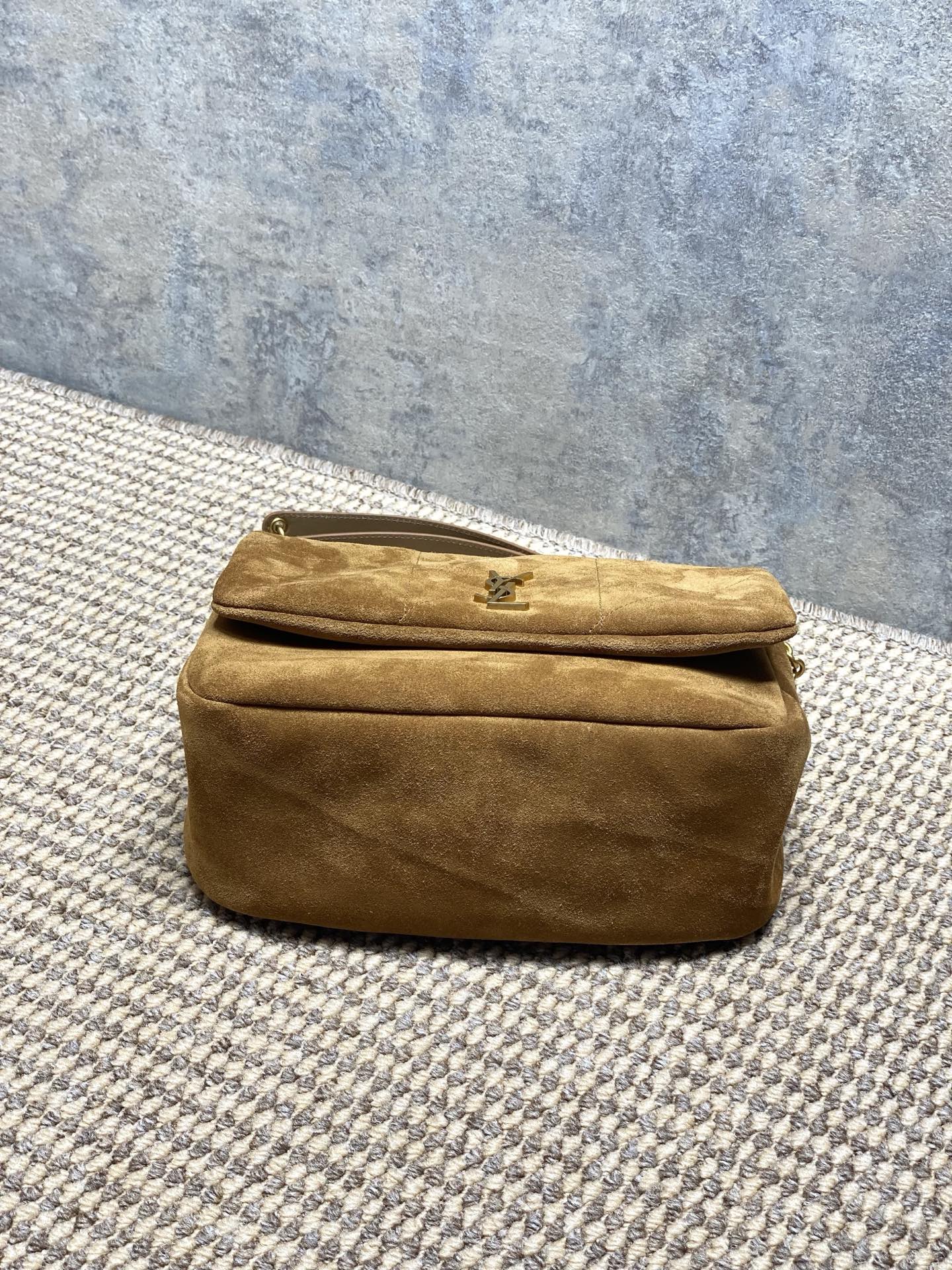 YSL Style Brown Leather Shoulder Bag Bags Shoulder Bag detail image 4 from source 745696