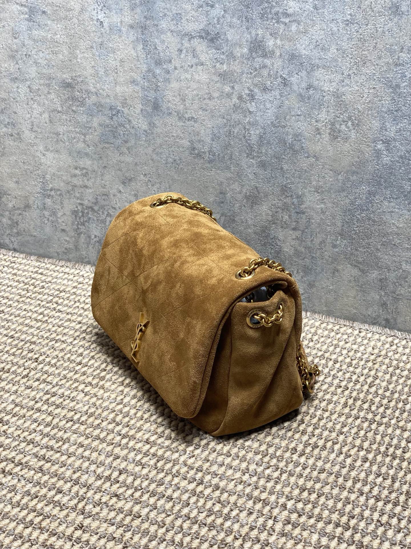 YSL Style Brown Leather Shoulder Bag Bags Shoulder Bag detail image 3 from source 745696