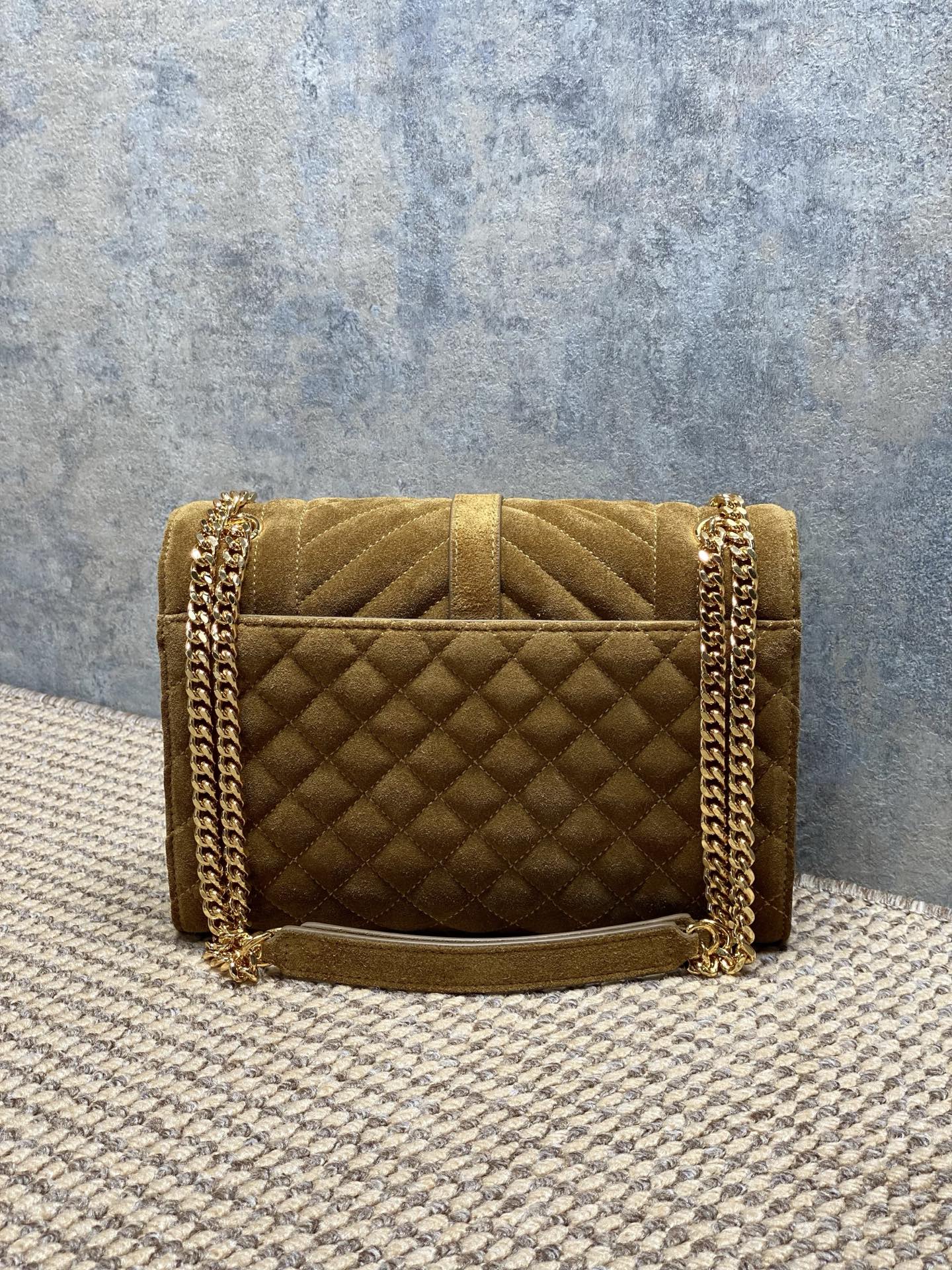YSL Style Leather Messenger Bag Lookbook Reference image 2