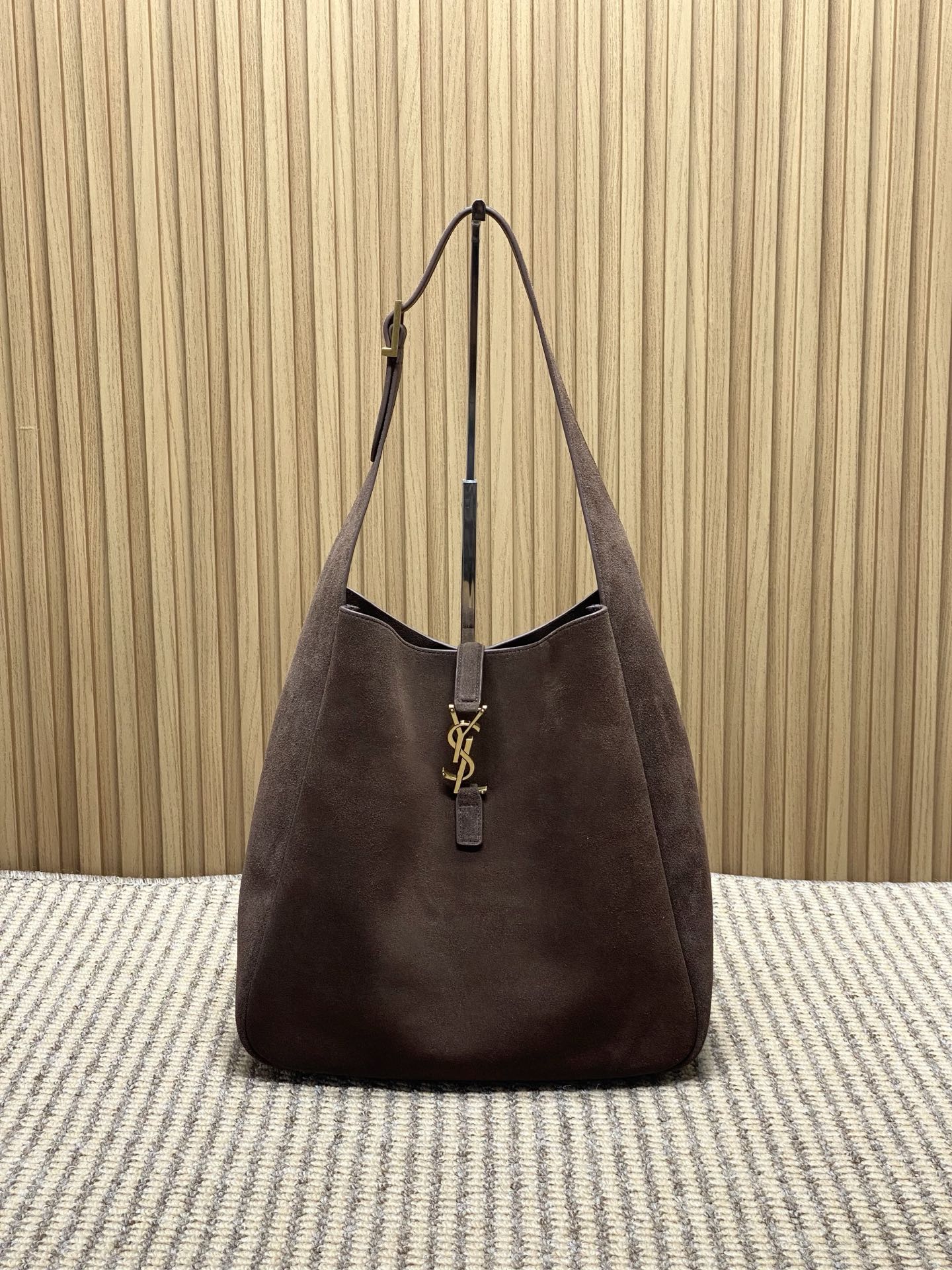 YSL Style Brown Leather Bag Lookbook Reference image 1