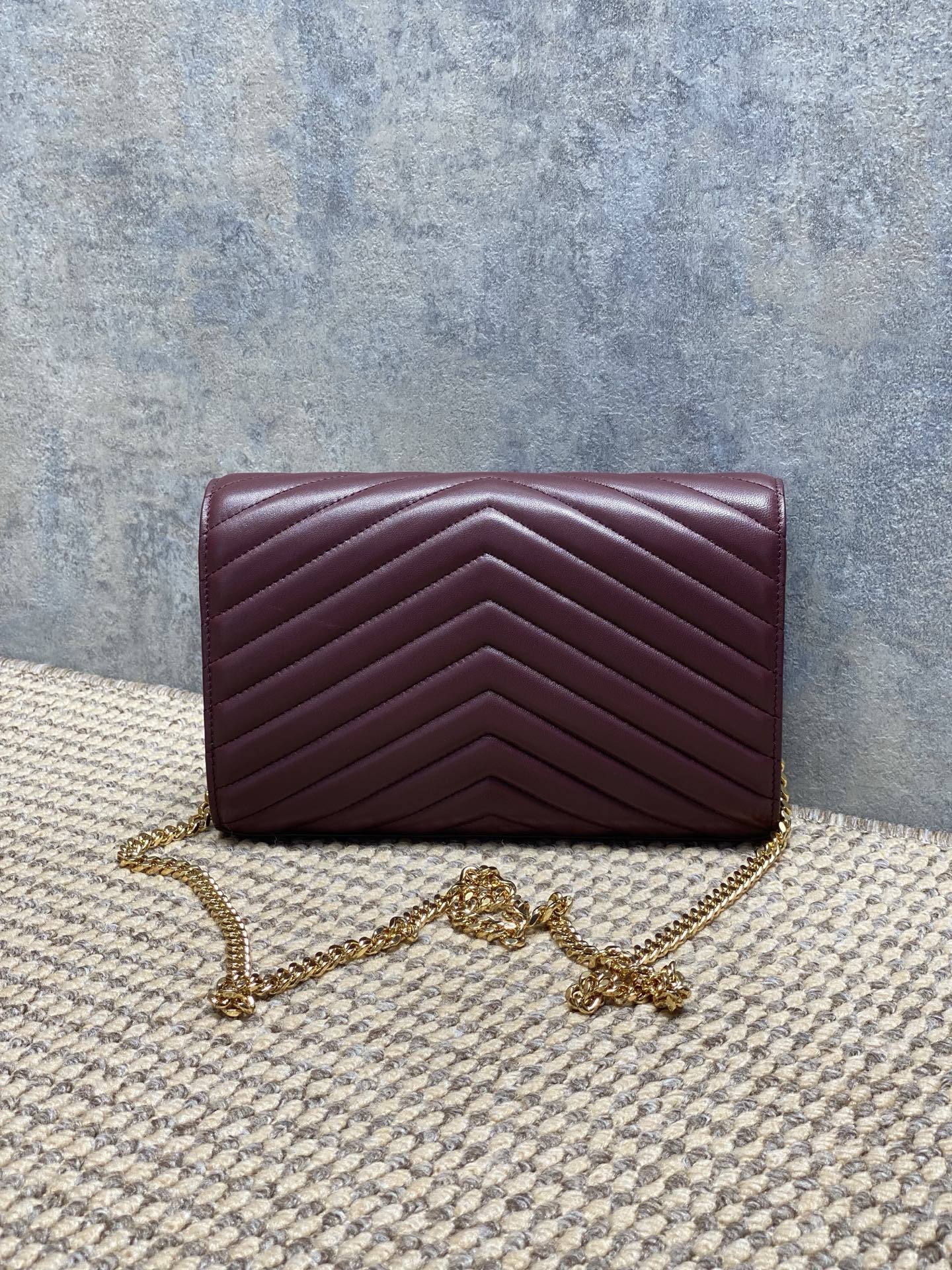 YSL Style Leather Clutch Lookbook Reference image 2