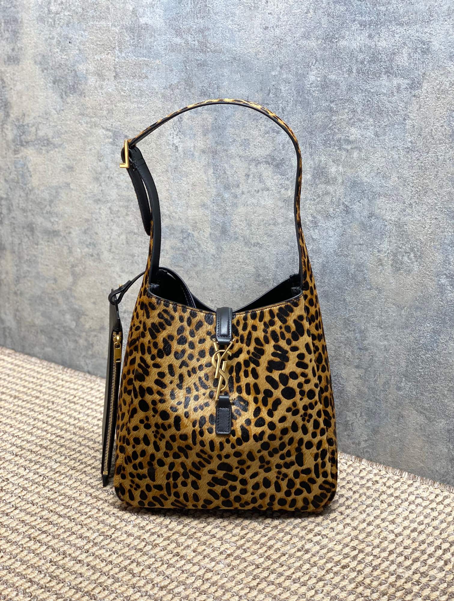 YSL Style Leather Hobo Bag Lookbook Reference image 1