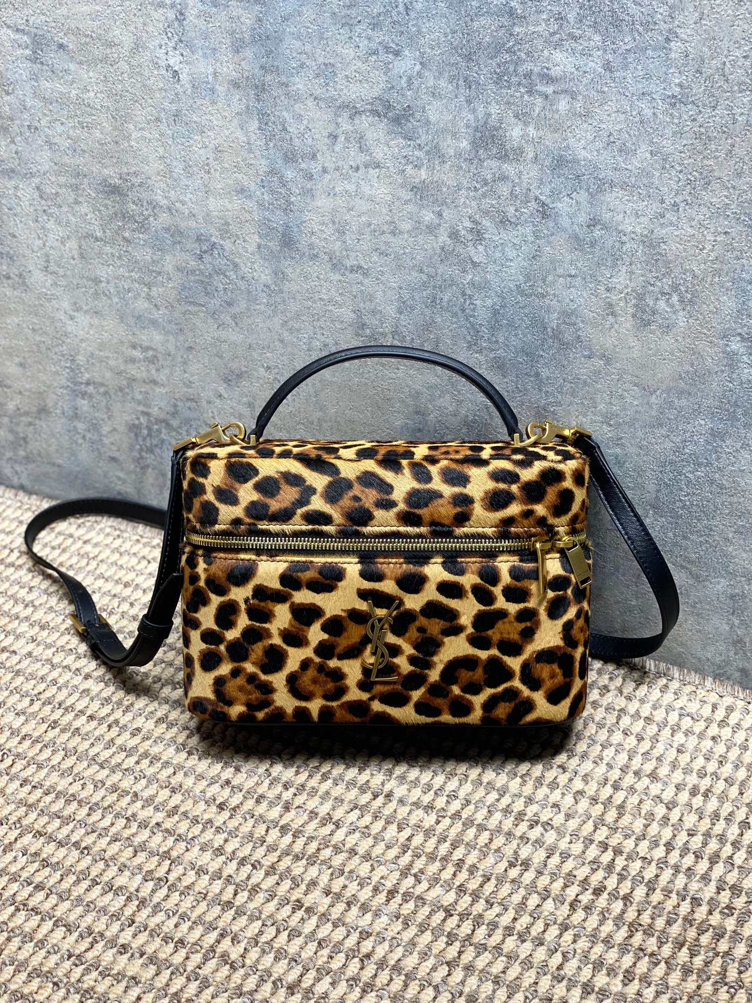 YSL Style Leather Crossbody Bag Lookbook Reference image 1