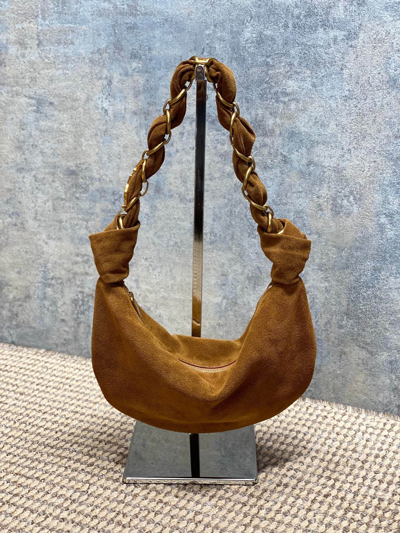 YSL Style Black Leather Top Handle Bag style reference detail image 3 from source 763195