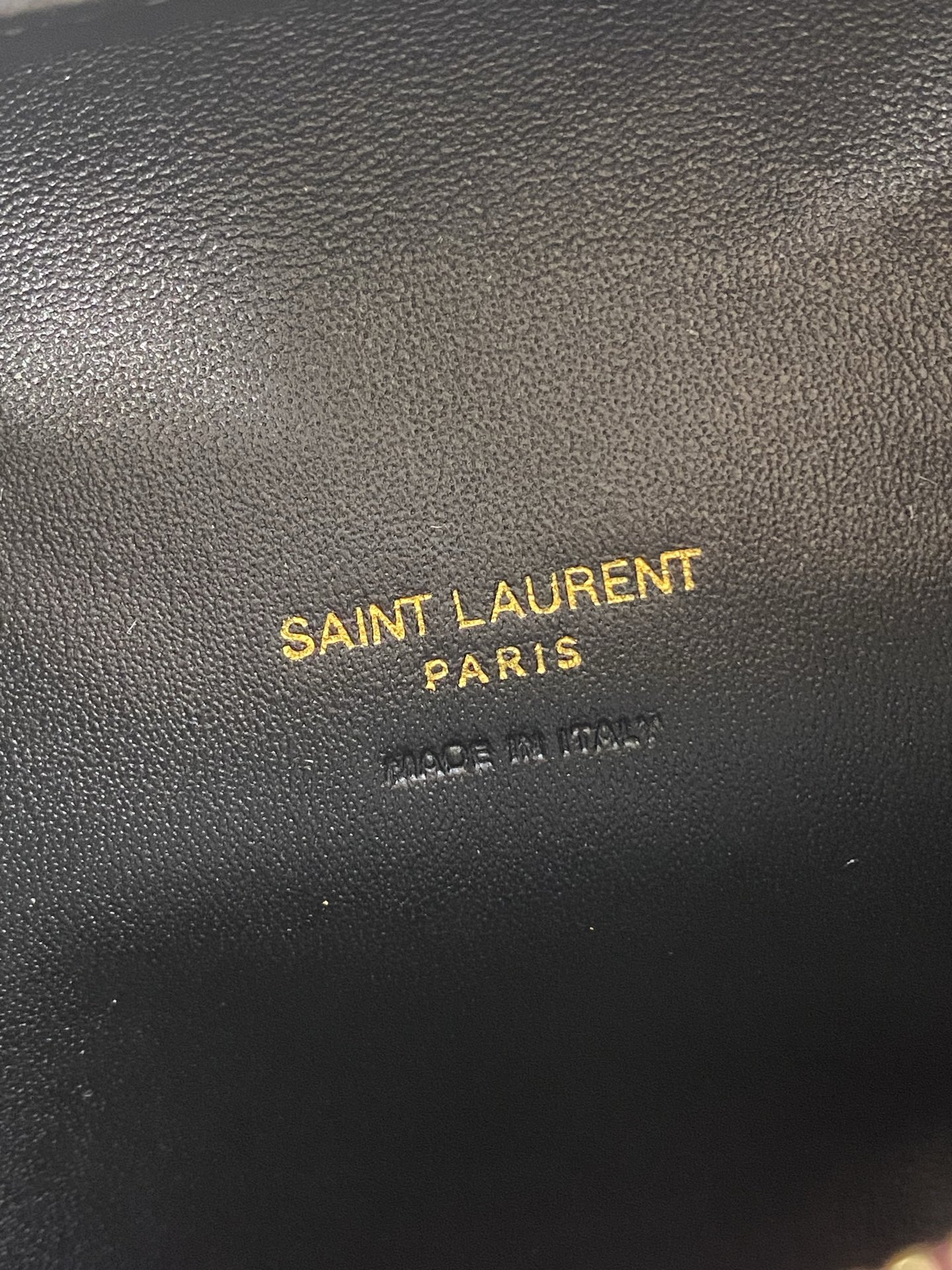 YSL Style Black Leather Hobo Bag style reference detail image 8 from source 770818