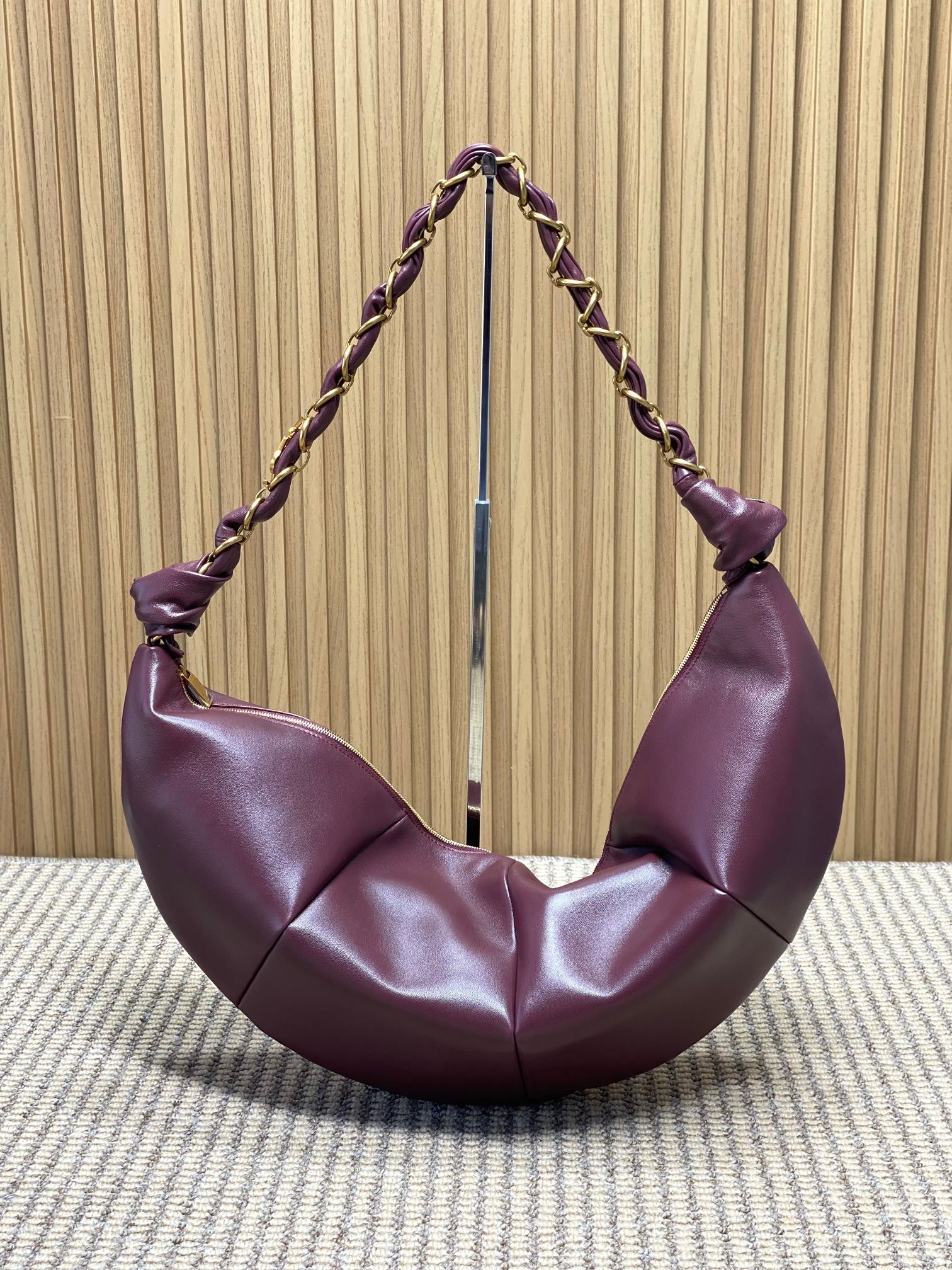 YSL Style Red Leather Crossbody Bag style reference detail image 3 from source 763177