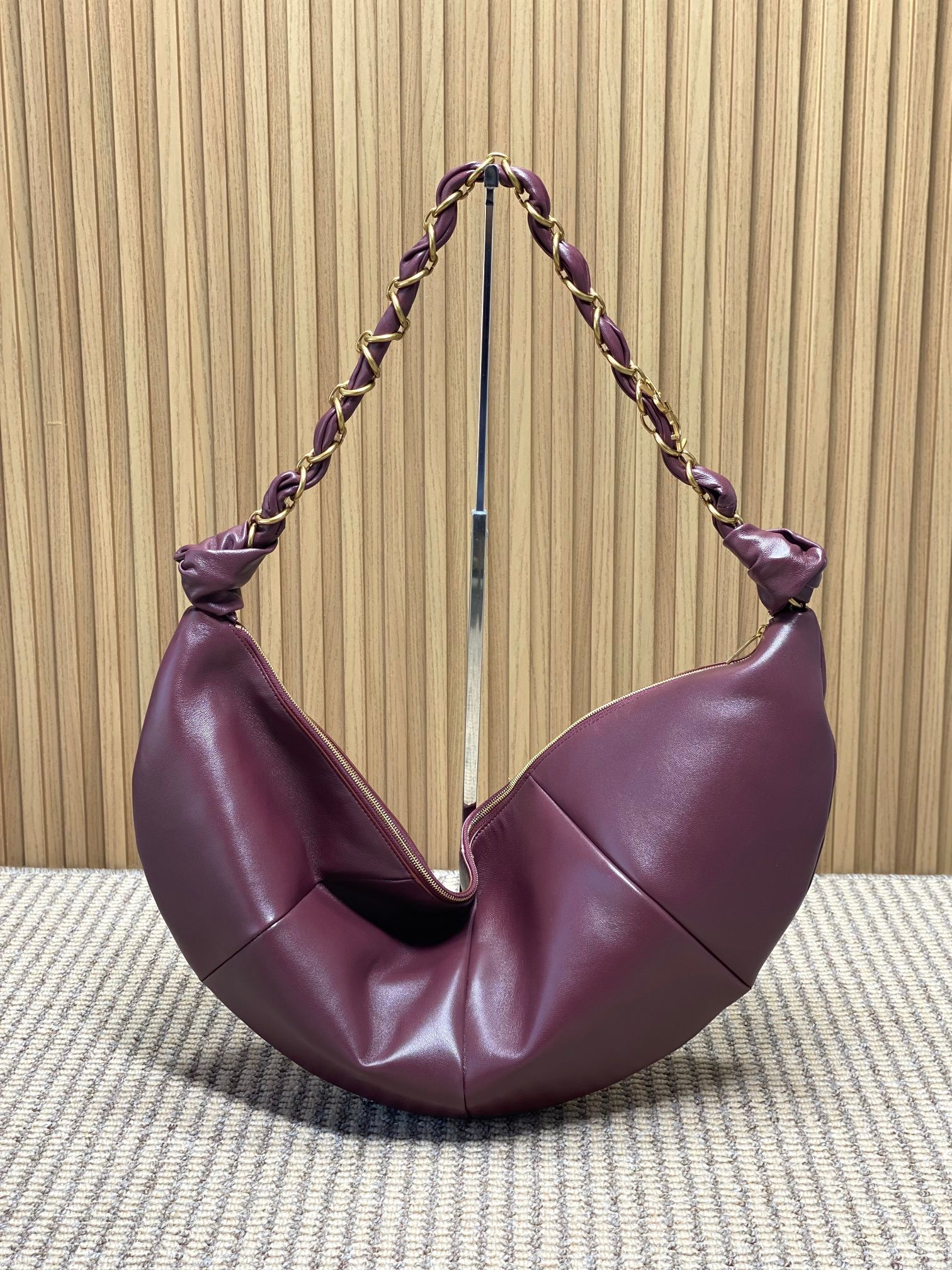 YSL Style Red Leather Crossbody Bag Lookbook Reference image 1