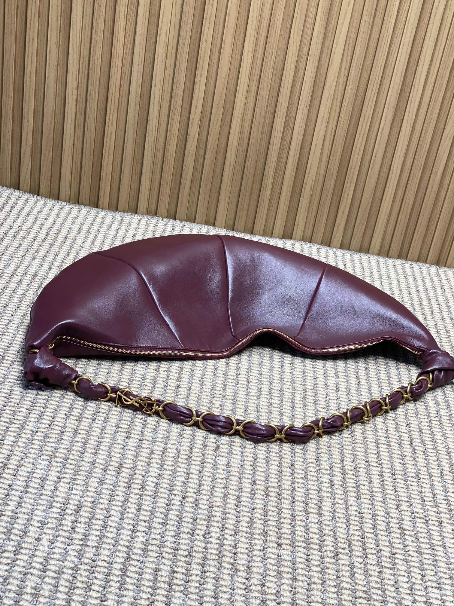 YSL Style Red Leather Crossbody Bag style reference detail image 5 from source 763177