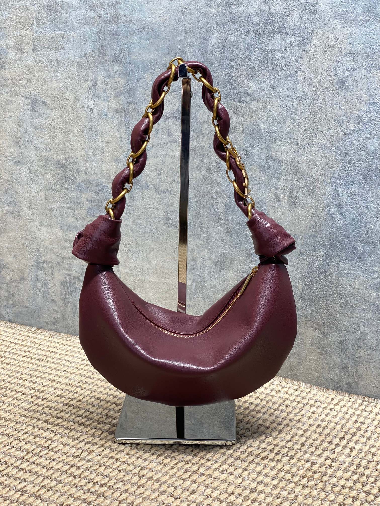 YSL Style Black Leather Top Handle Bag style reference detail image 3 from source 763188