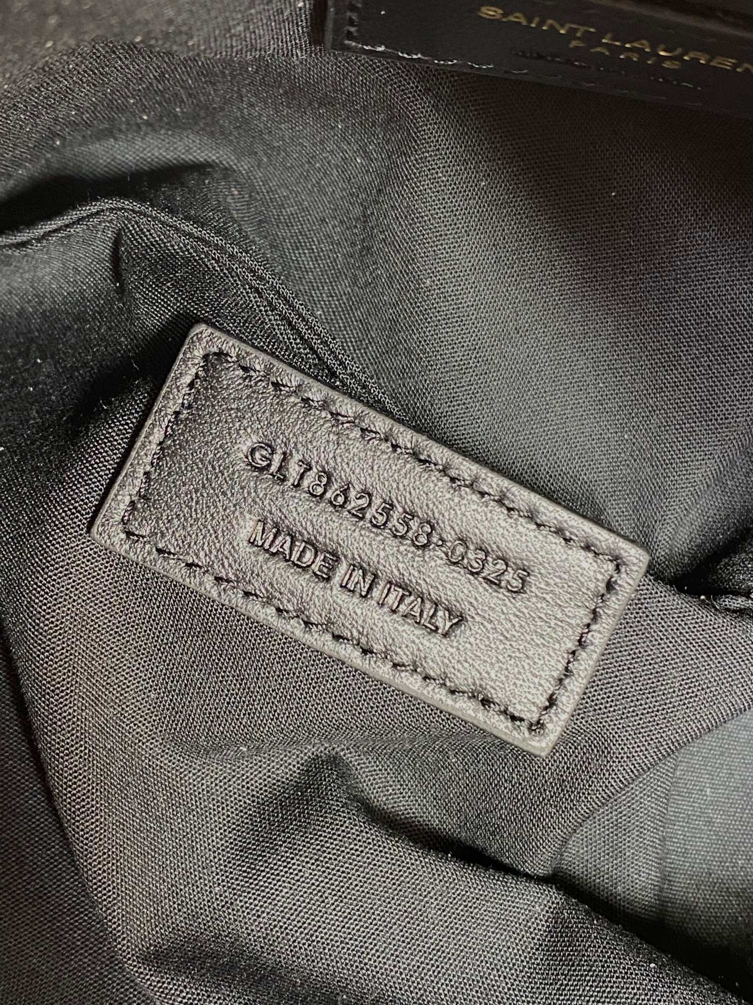 YSL Style Black Leather Top Handle Bag style reference detail image 9 from source 763196