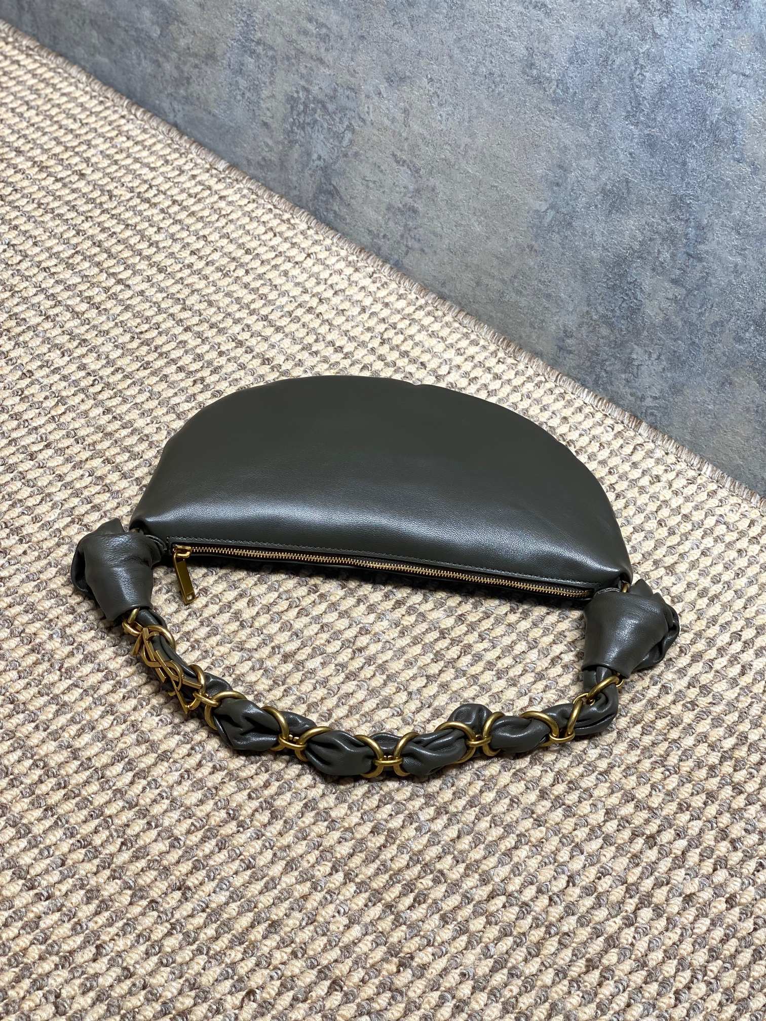 YSL Style Black Leather Top Handle Bag style reference detail image 5 from source 763187