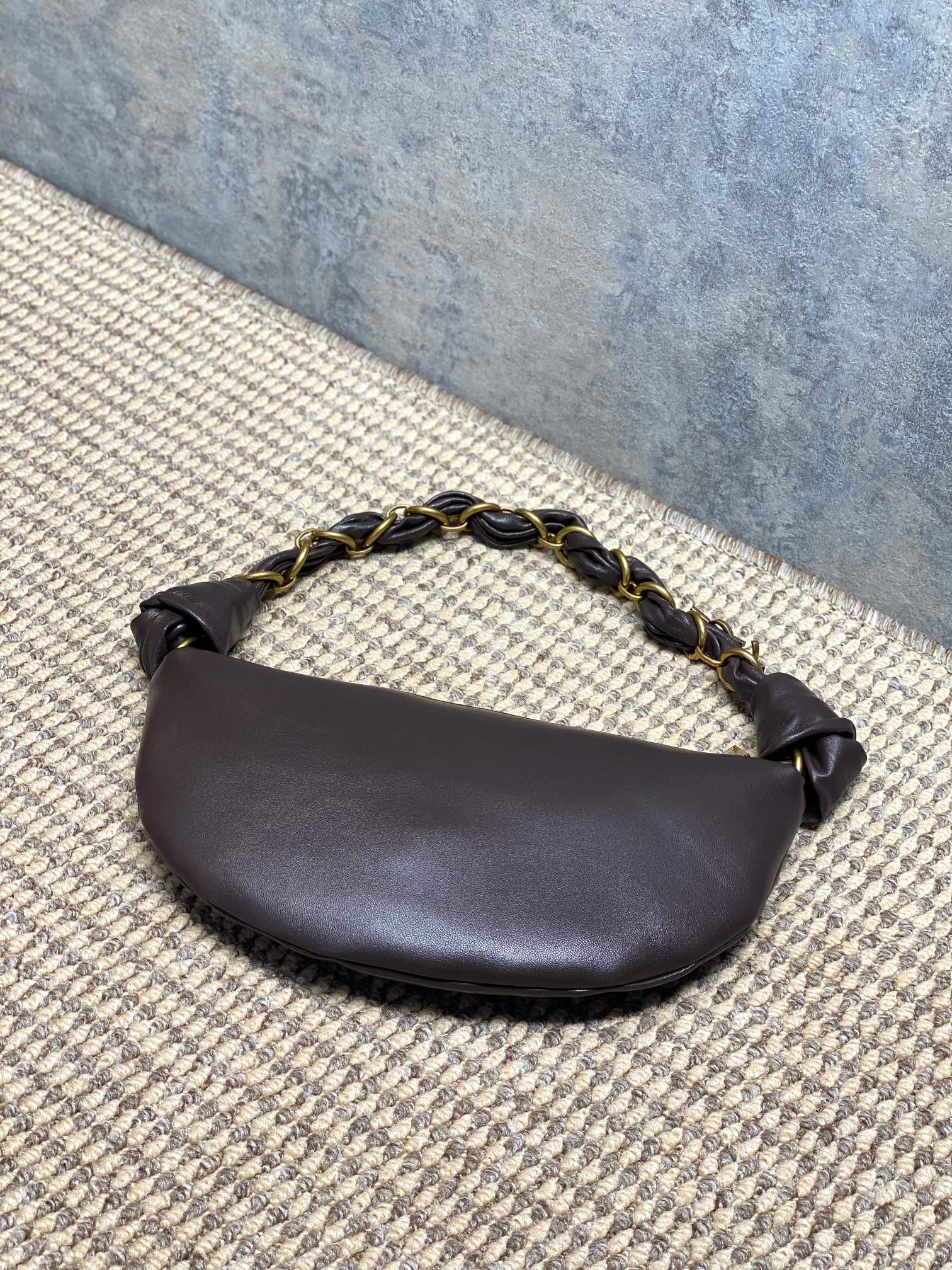 YSL Style Black Leather Top Handle Bag style reference detail image 4 from source 763189