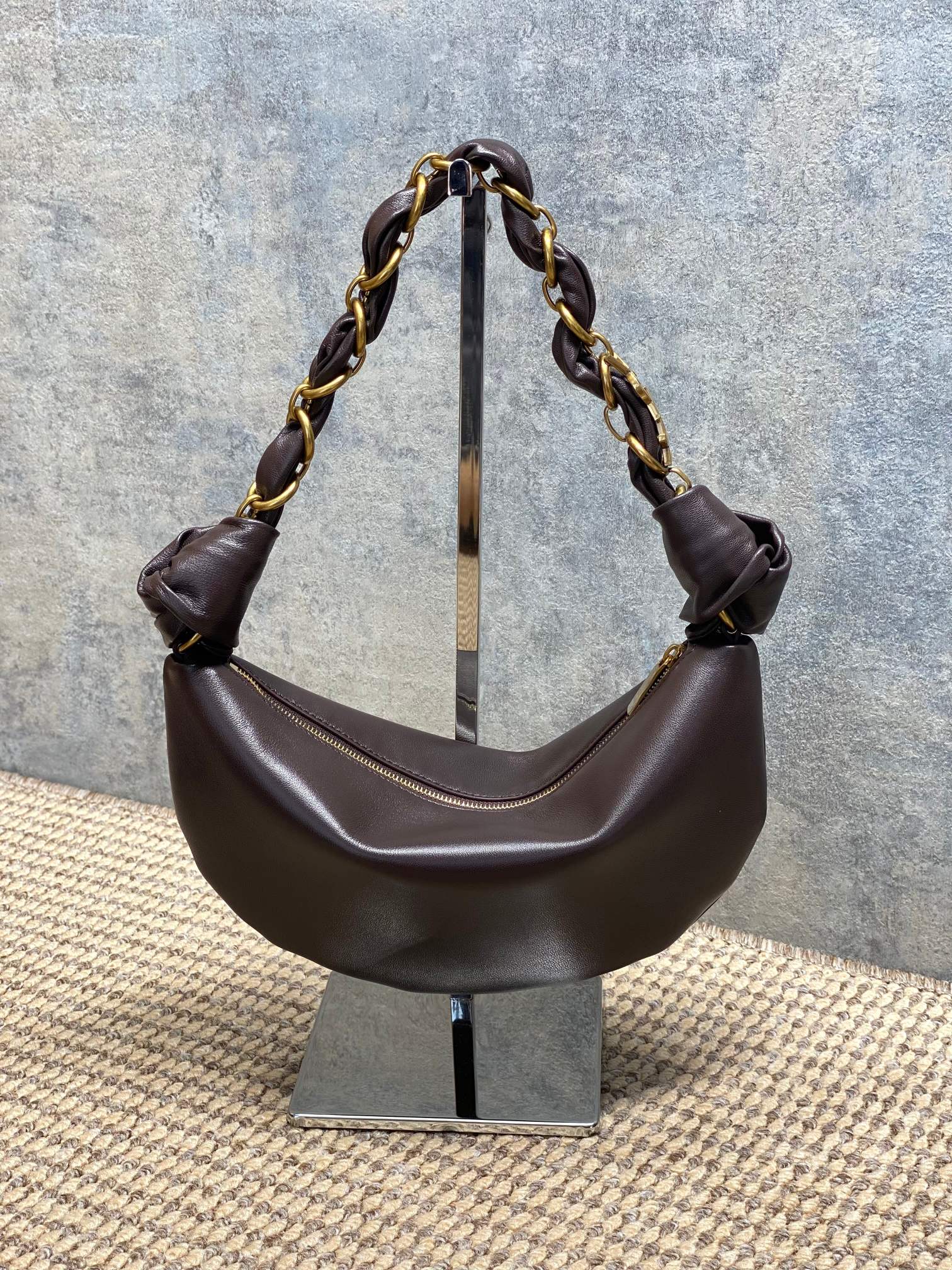 YSL Style Black Leather Top Handle Bag style reference detail image 3 from source 763189